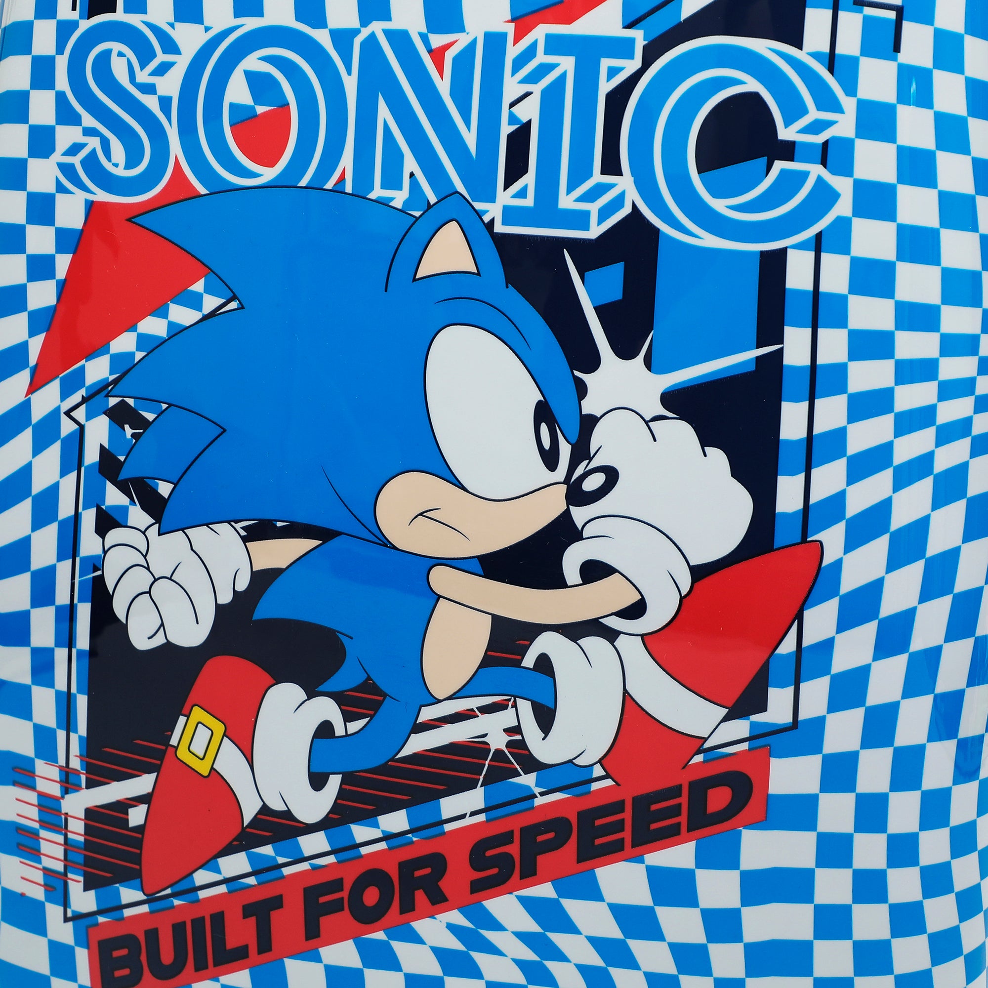 Sonic the Hedgehog Kids' 16.5" Hard-Side Carry-On Luggage for Toddler