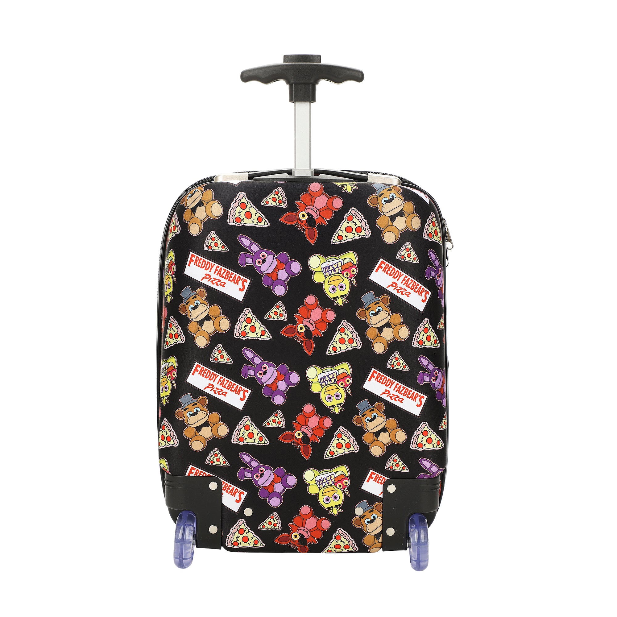 Five Nights At Freddy's Freddy Fazbear Character Print 2-Piece Youth EVA Wheeled Luggage & Travel Backpack Set