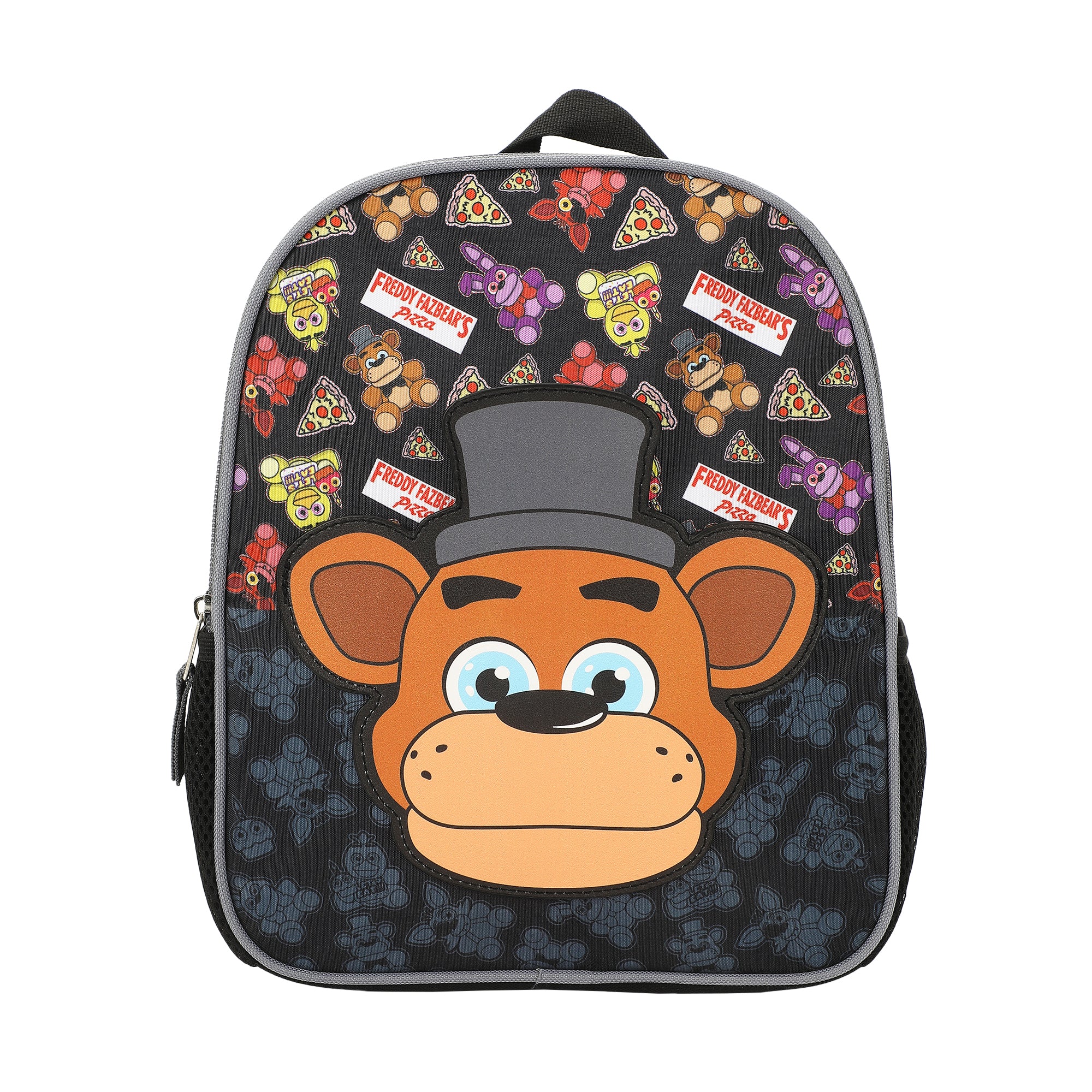 Five Nights At Freddy's Freddy Fazbear Character Print 2-Piece Youth EVA Wheeled Luggage & Travel Backpack Set