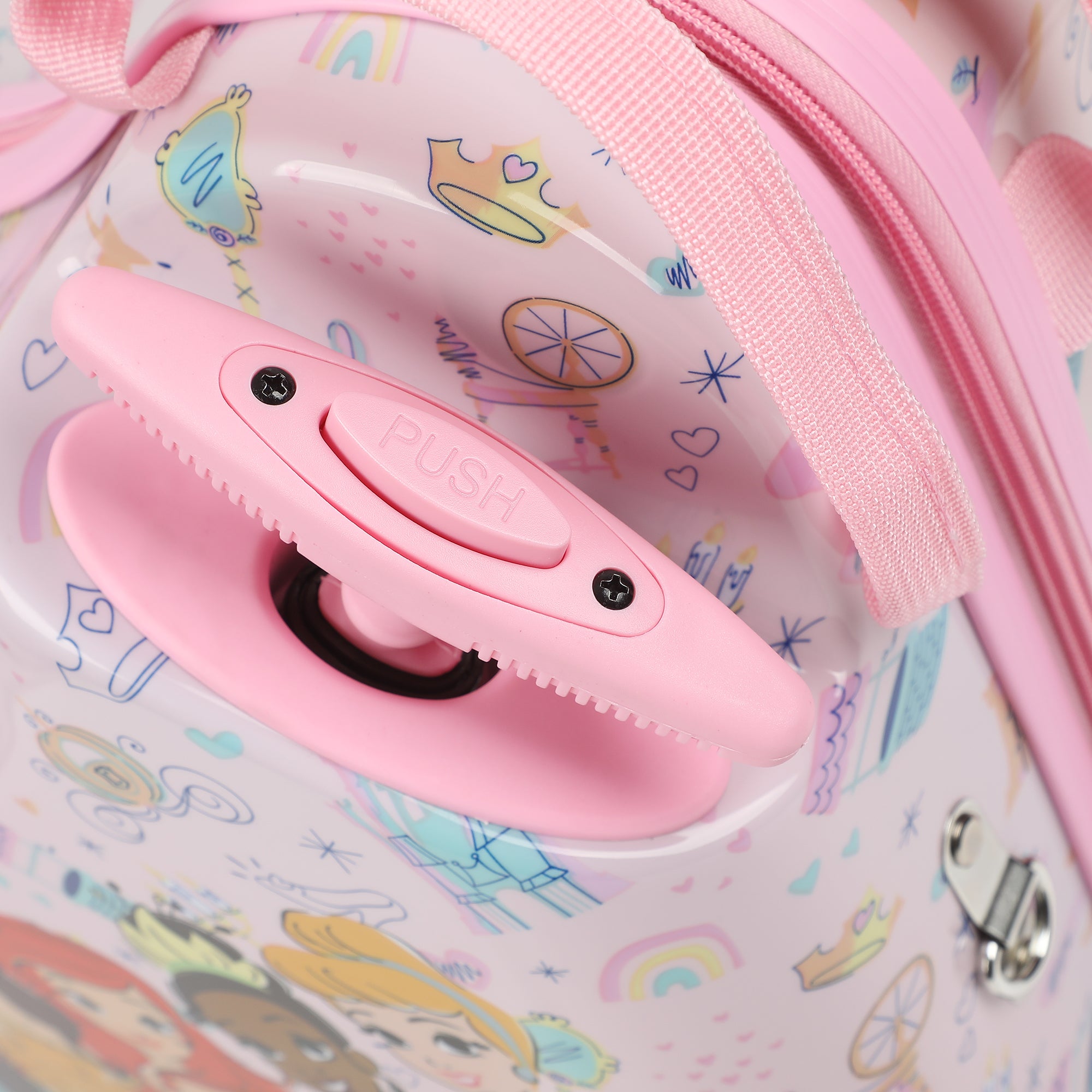 Disney Princesses Ride-On 18" Suitcase For Kids & Toddlers