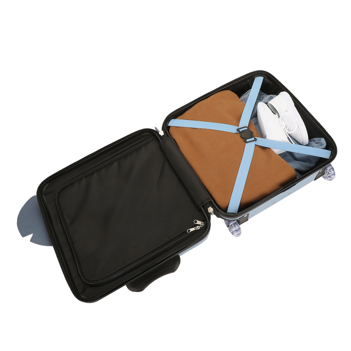 Lilo & Stitch Stitch Character Face Blue 15" Novelty Luggage