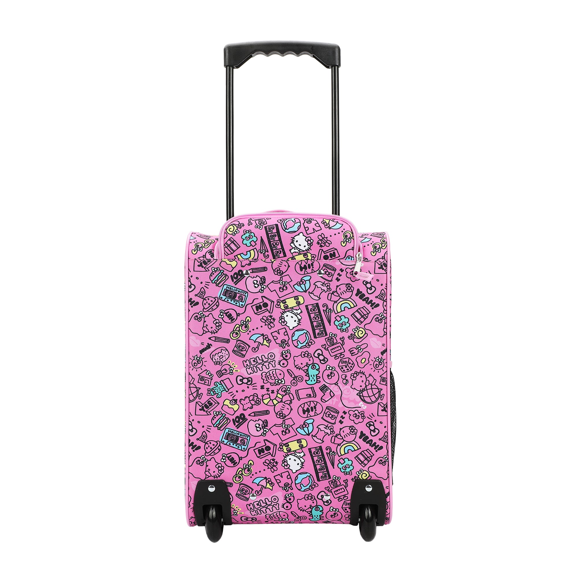 Hello Kitty Character Face & Icons Pink 18" Pilot Case