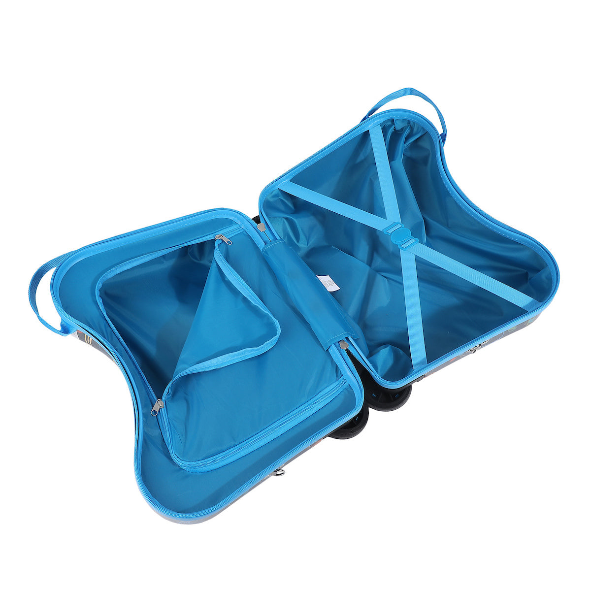 Viggio Travel To Space Ride-On 18” Suitcase For Kids & Toddlers