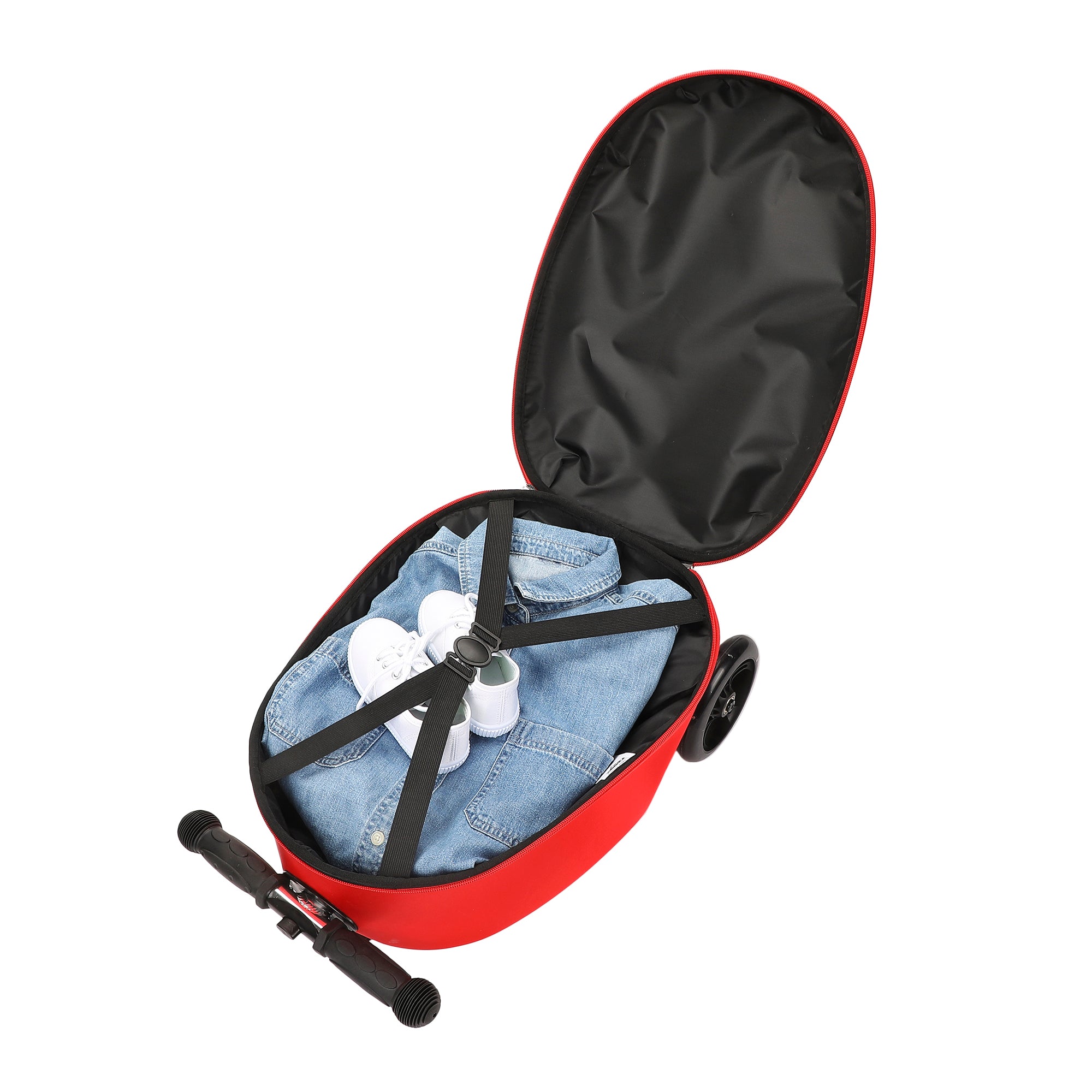 Cars Lightning McQueen Kids' 2-in-1 Suitcase (18") and Scooter Combination