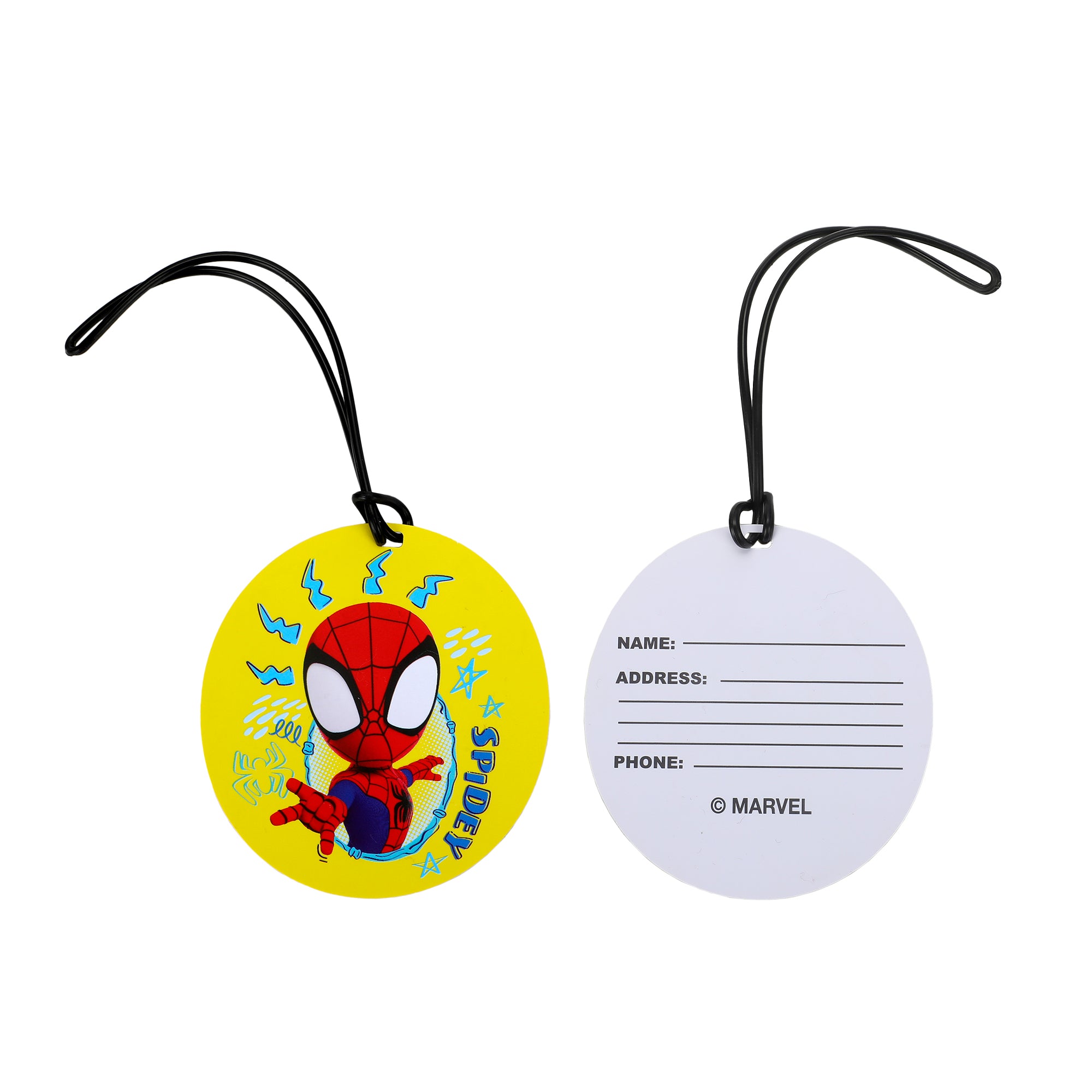 Spidey And His Amazing Friends Kids' 4-Piece Travel Set With Suitcase, Duffle Bag, Toiletries Case, and Luggage Tag