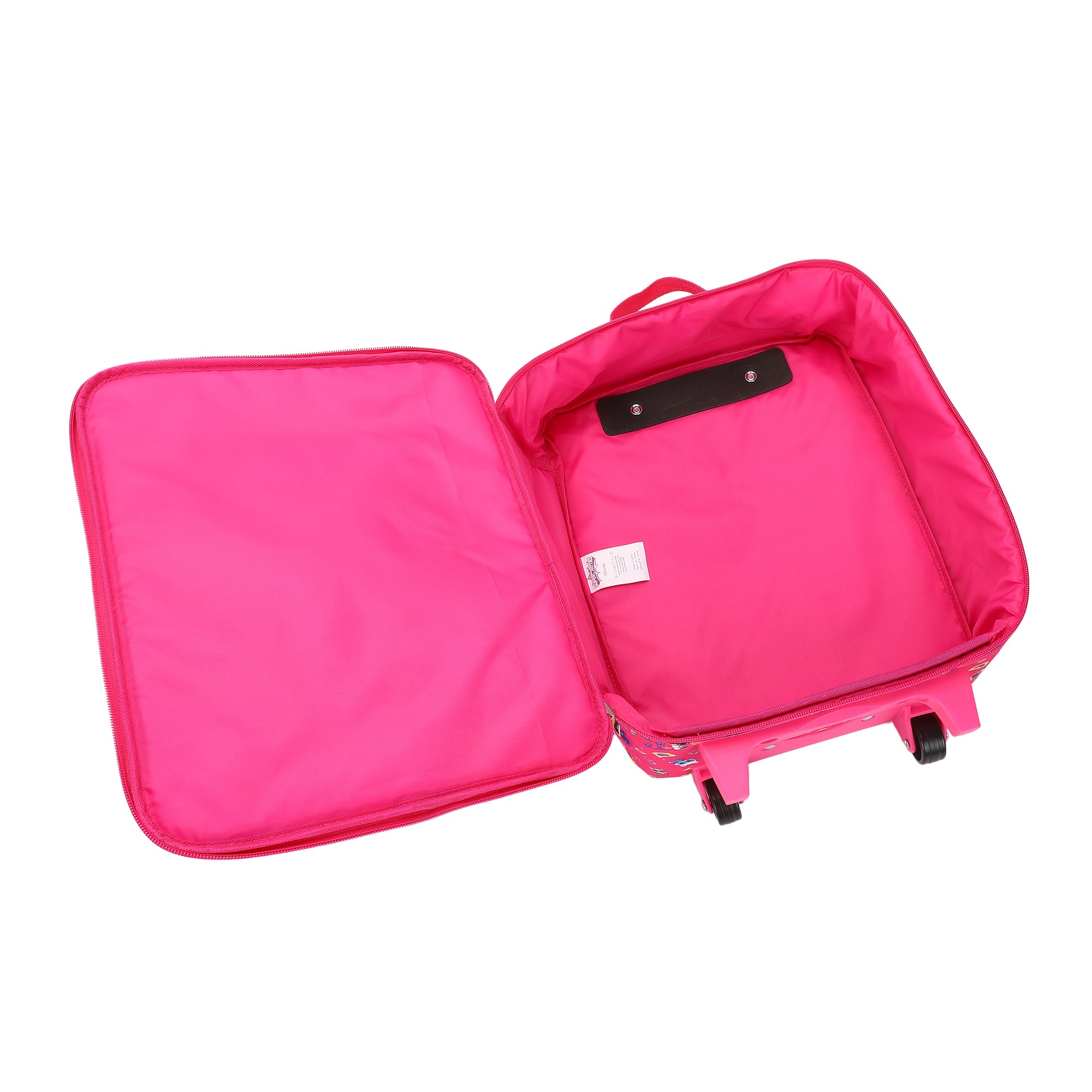 SuperKitties Kids' 4-Piece Travel Set With Suitcase, Duffle Bag, Toiletries Case, and Luggage Tag
