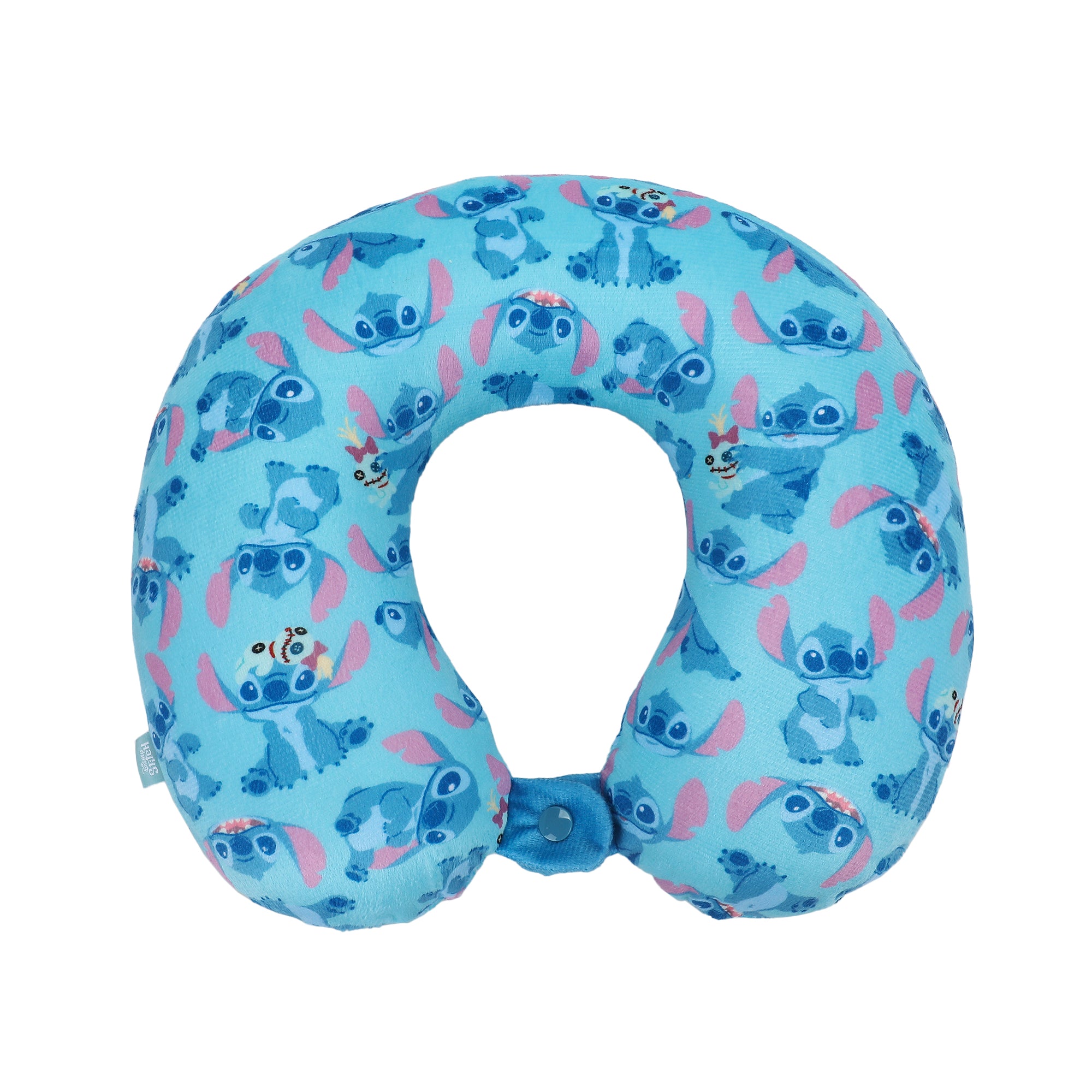 Lilo & Stitch Kids' 3-Piece Travel Set With Luggage, Backpack, and Neck Pillow