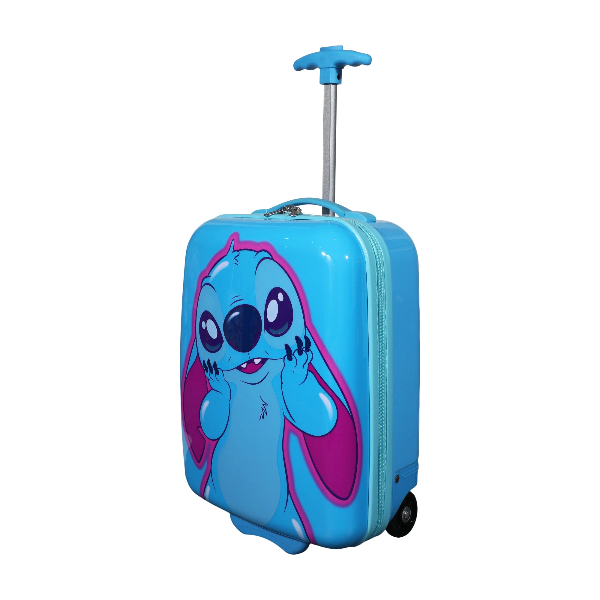 Lilo & Stitch Kids Blue 2-Wheel ABS Luggage for Travel