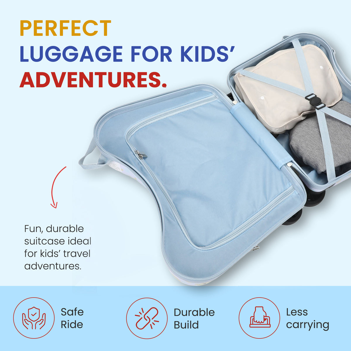 Winnie The Pooh Ride On Luggage For Kids Travel