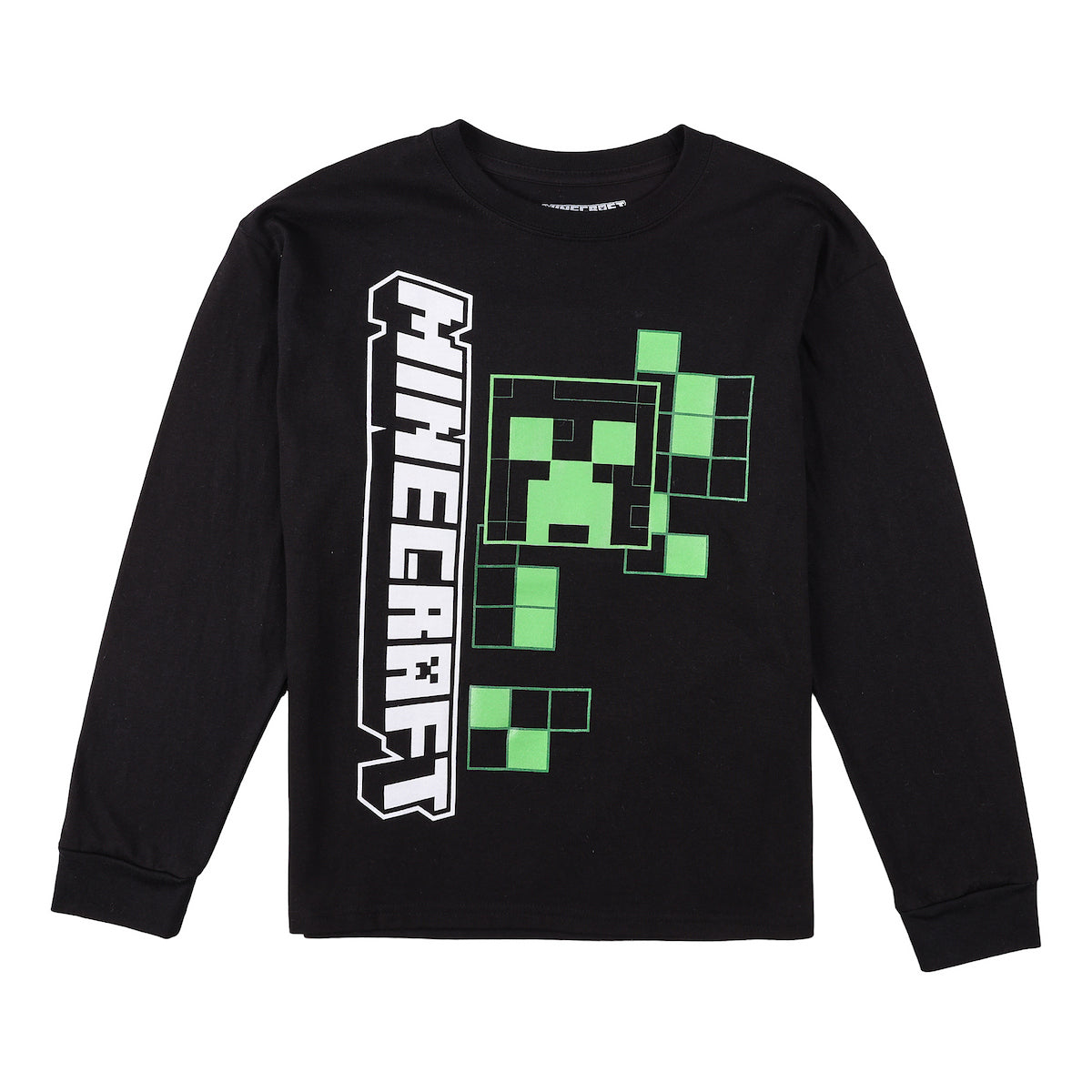 Minecraft Create Explore Survive Boy’s 3-Pack Crew Neck Long Sleeve Shirts