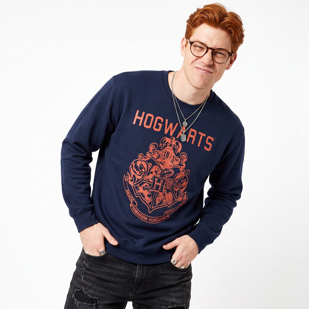 Harry Potter Hogwarts Crest Sweatshirt for Adult Fans