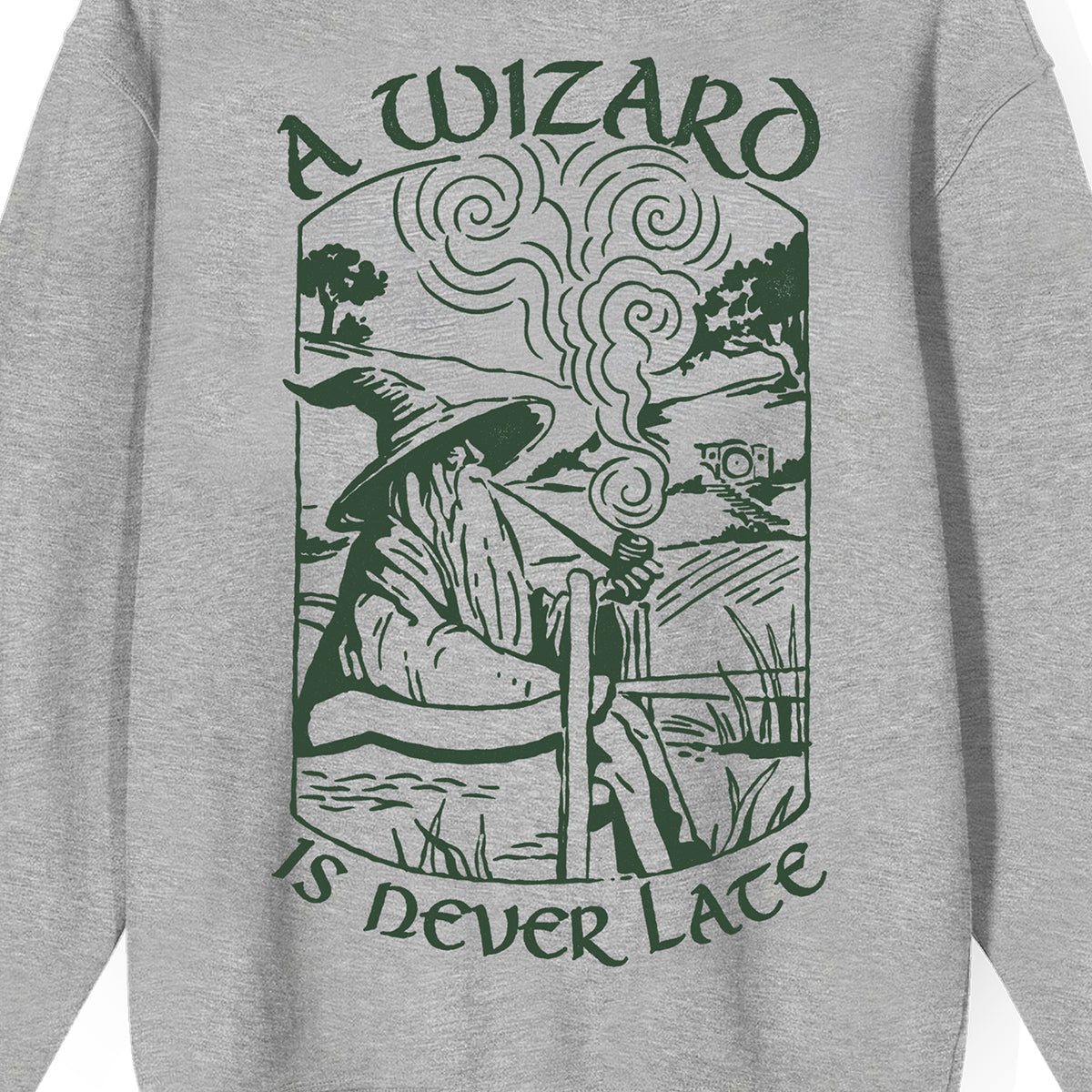 Lord Of The Rings Gandalf Wizard Graphic Sweatshirt for Adults