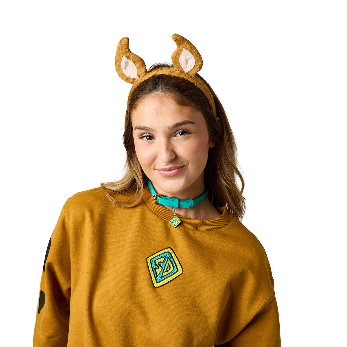 Scooby Doo Scooby 2-Pack Cosplay Hair Band and Choker Necklace Set
