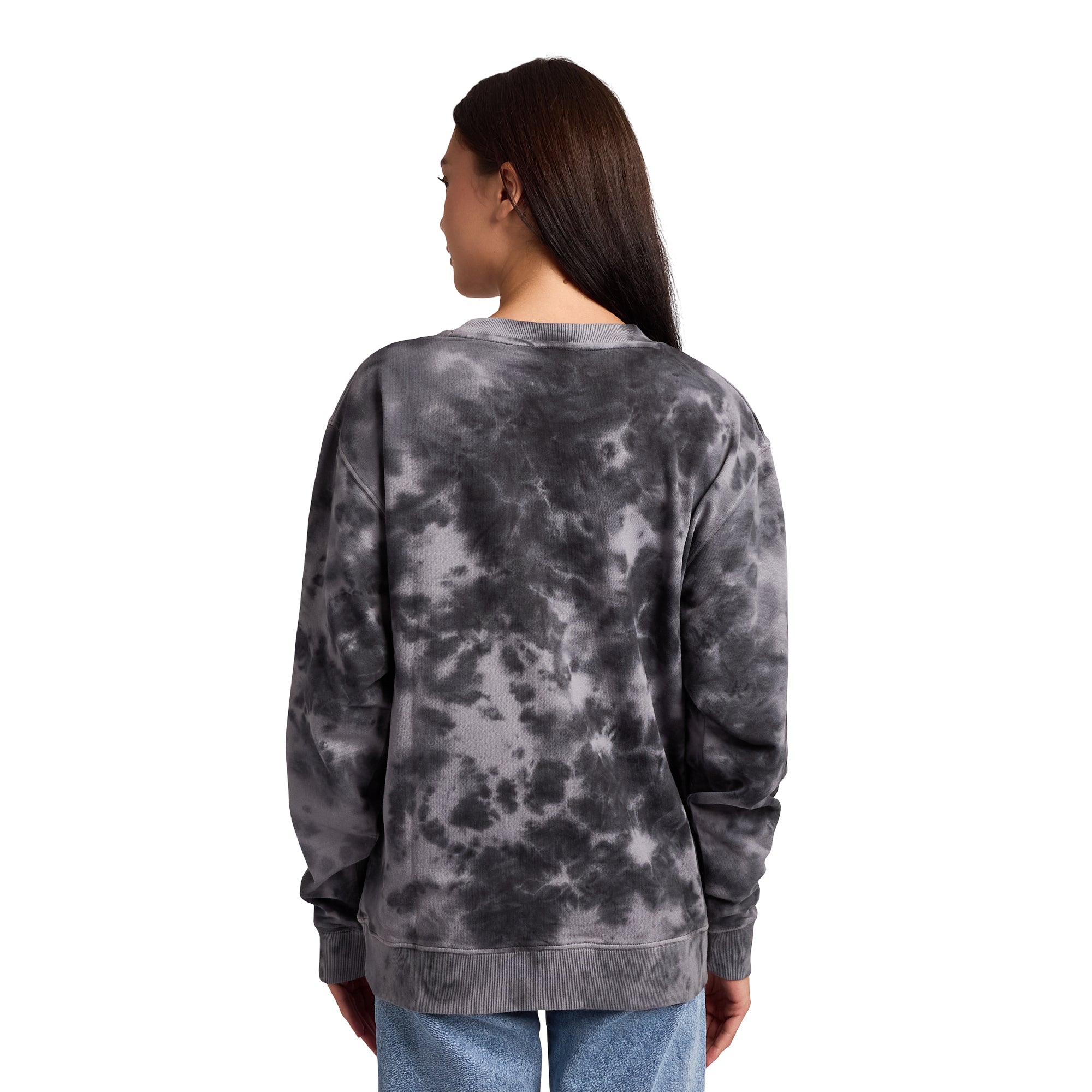 Friday The 13th Camp Crystal Lake Mask Women’s Black Crew Neck Long Sleeve Fleece Sweatshirt