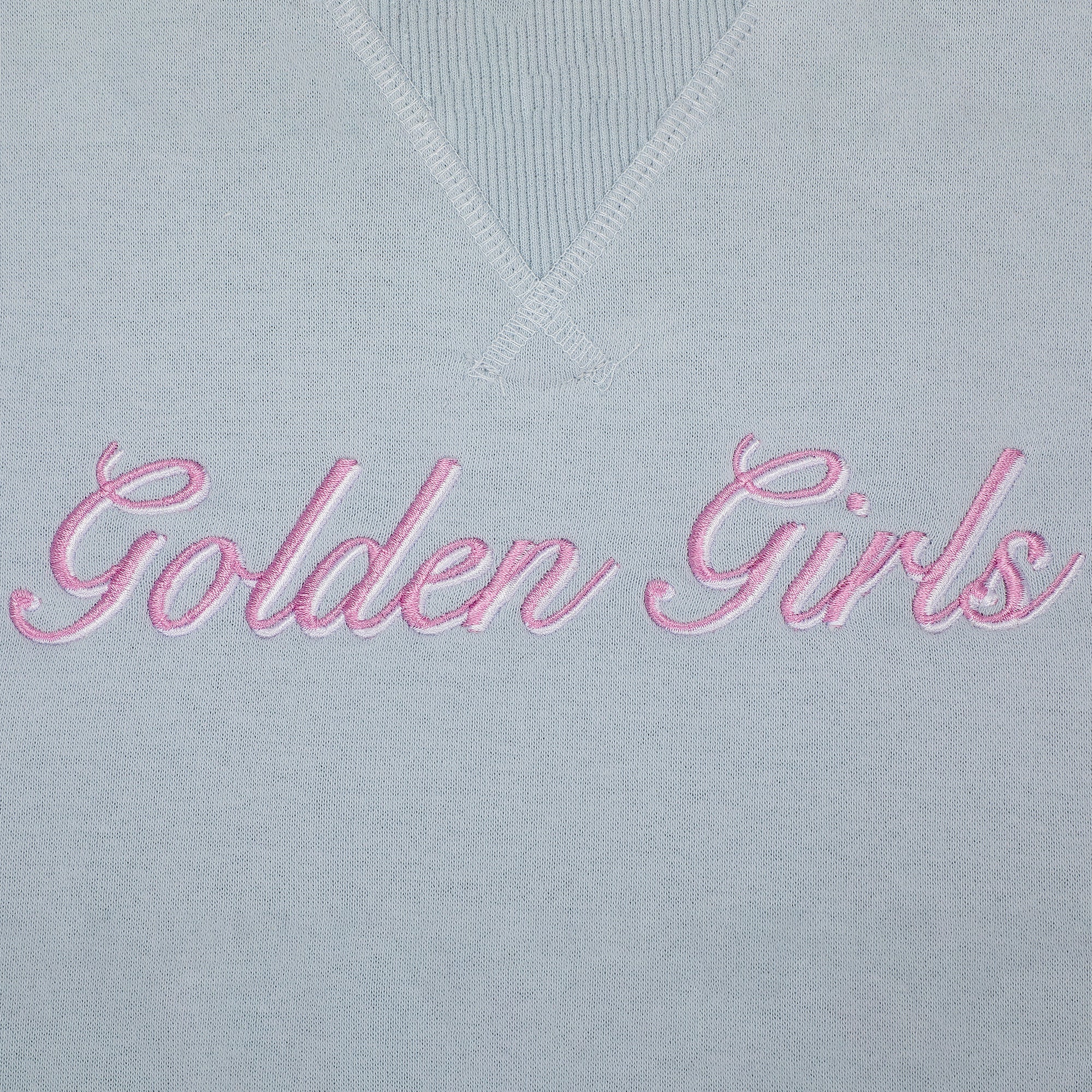 Golden Girls Miami Girls Club Women's Blue Crew Neck Long Sleeve Sweatshirt