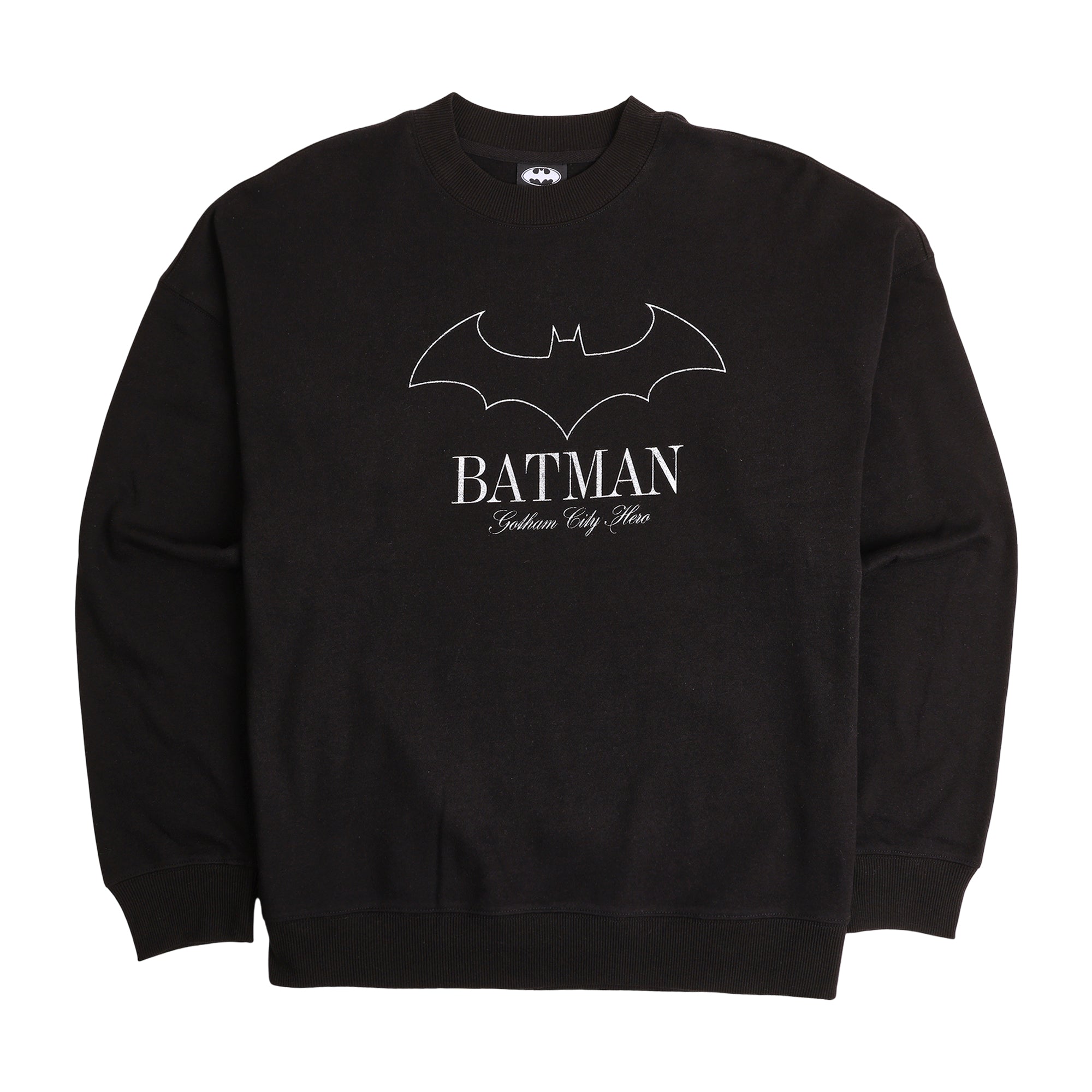 Batman The Dark Knight Men’s Black Crew Neck Sweatshirt