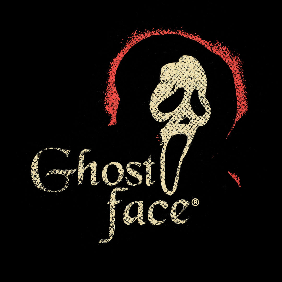 Ghostface Men’s Oversized Black Crew Neck Sweatshirt