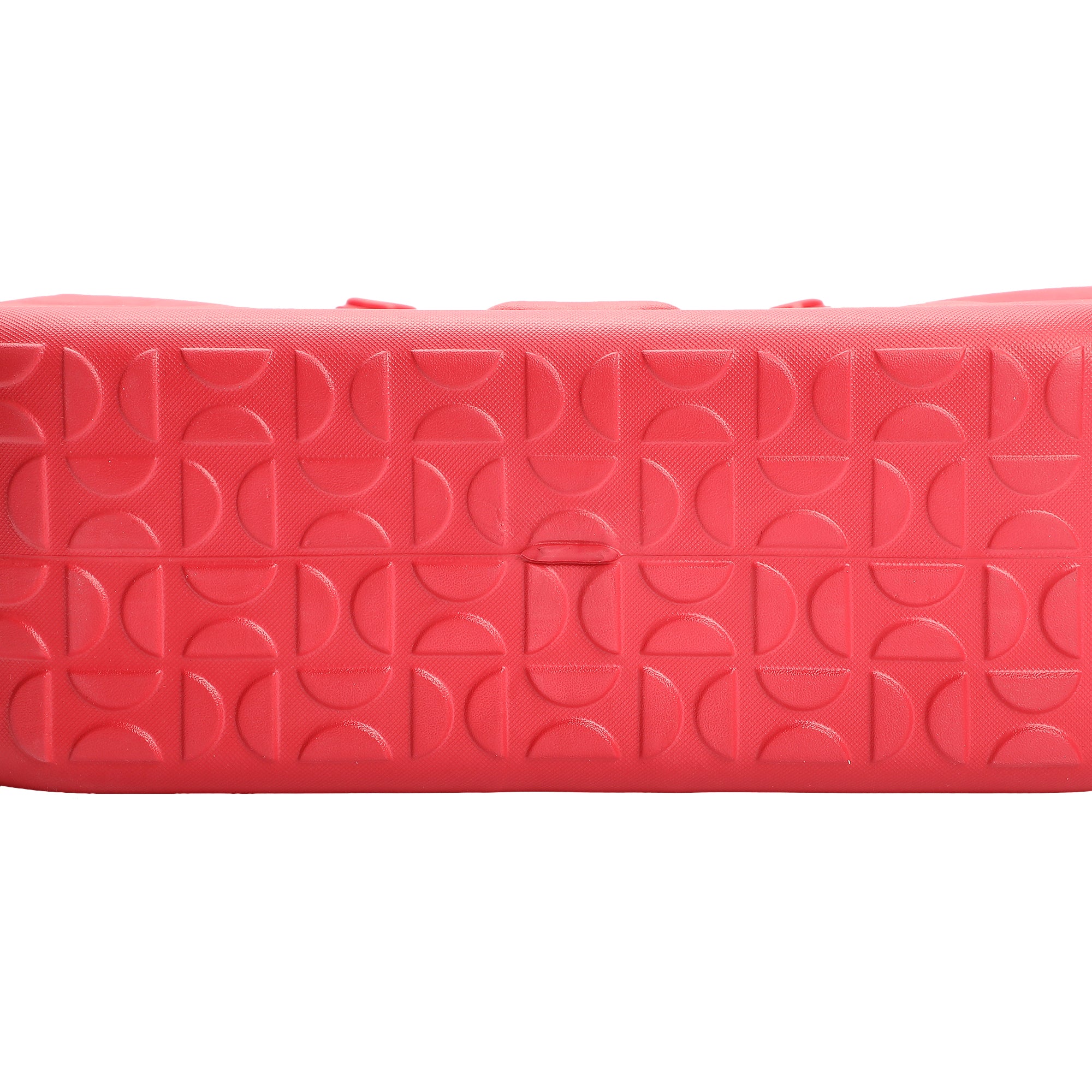 Disney Mickey Mouse 3D Character Face 16.5" Red EVA Molded Gummy Tote