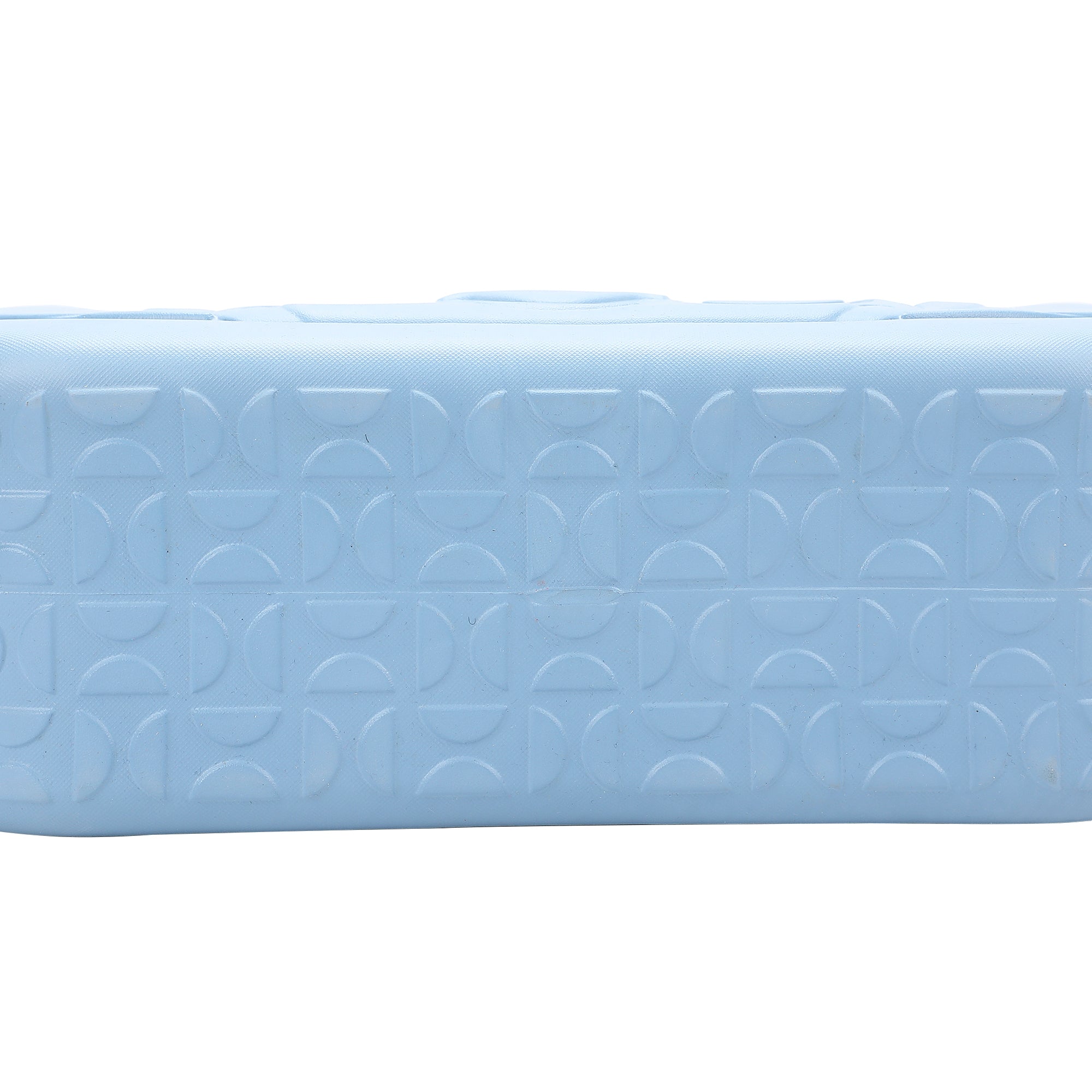 Disney Stitch 3D Character Face Blue 16.5" EVA Molded Gummy Tote