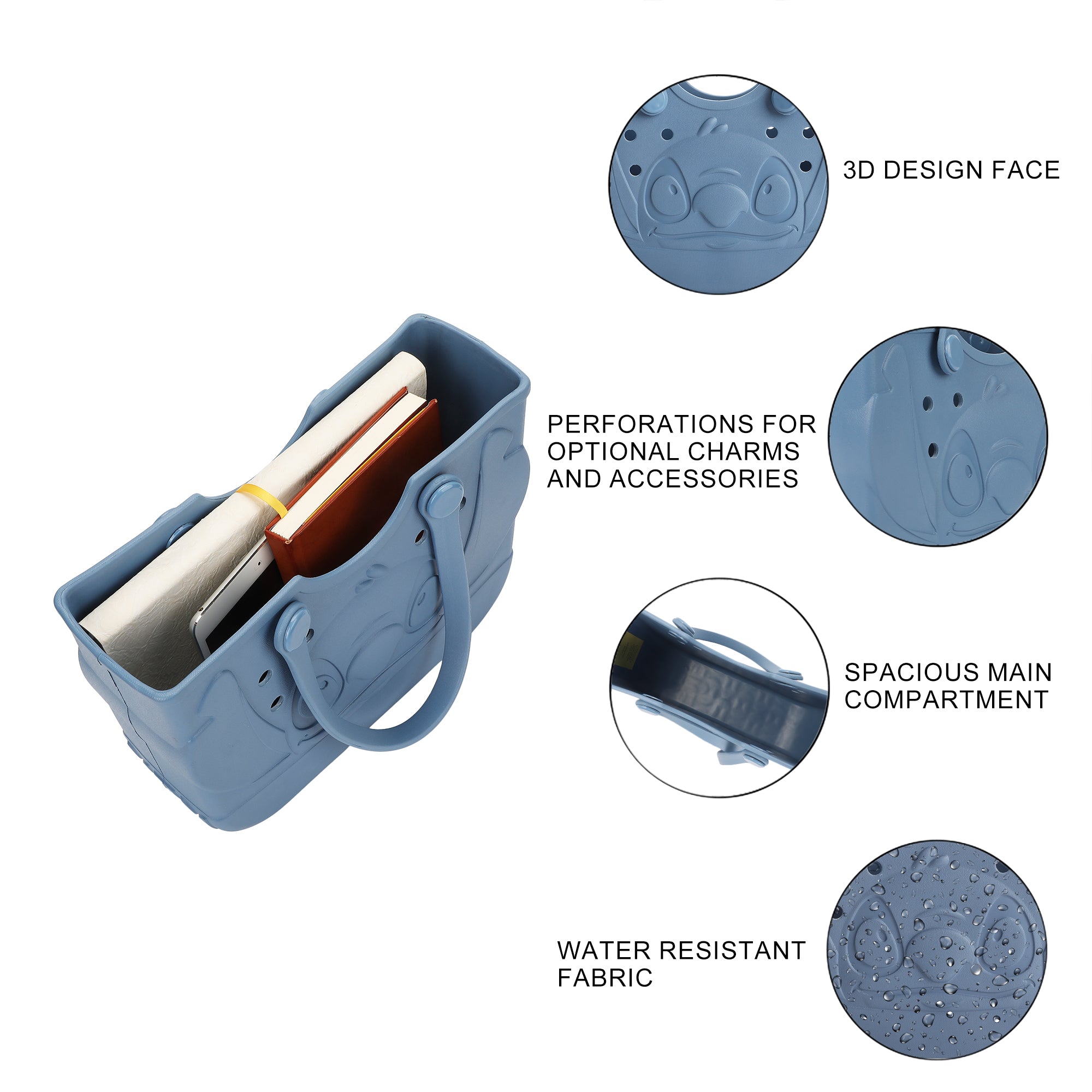 Lilo & Stitch Adult Mini EVA Molded Tote