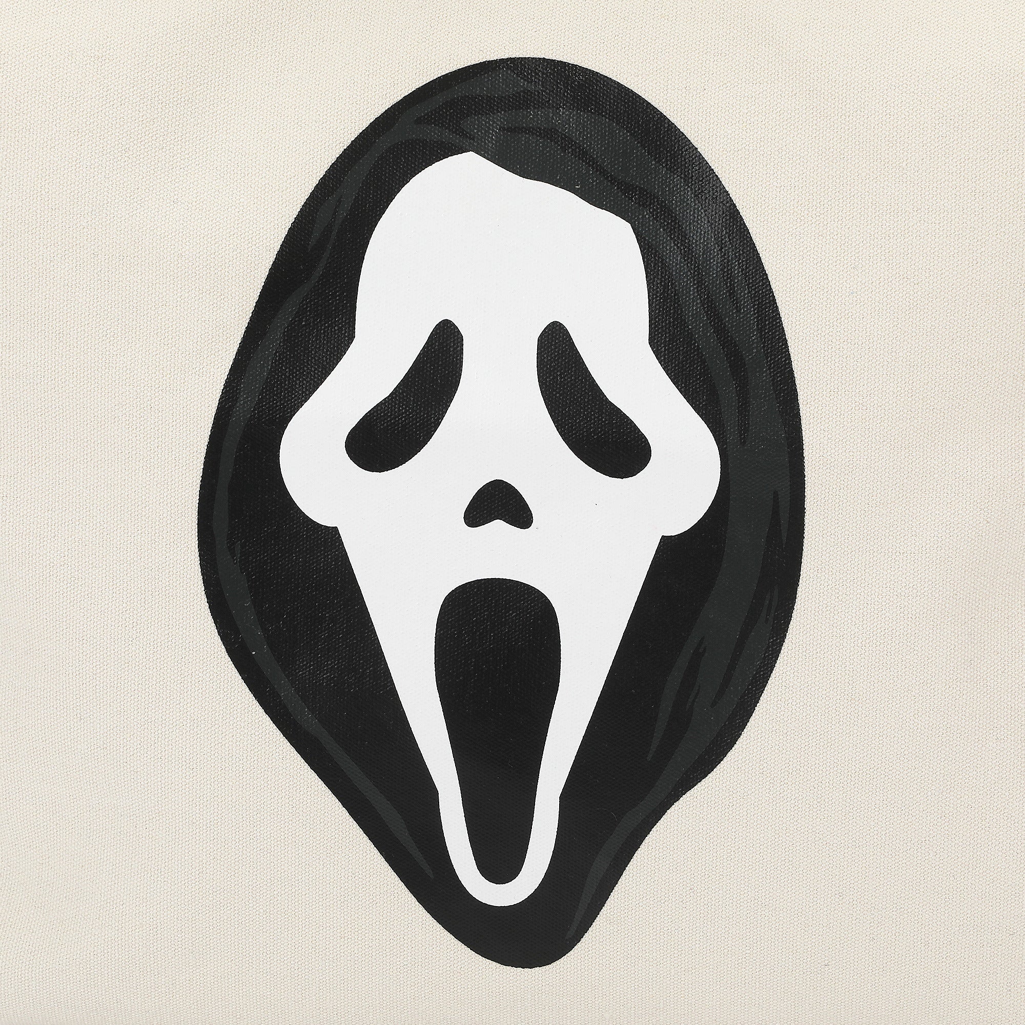 Ghostface Canvas Tote Bag, 15.5-Inch for Adult Fans