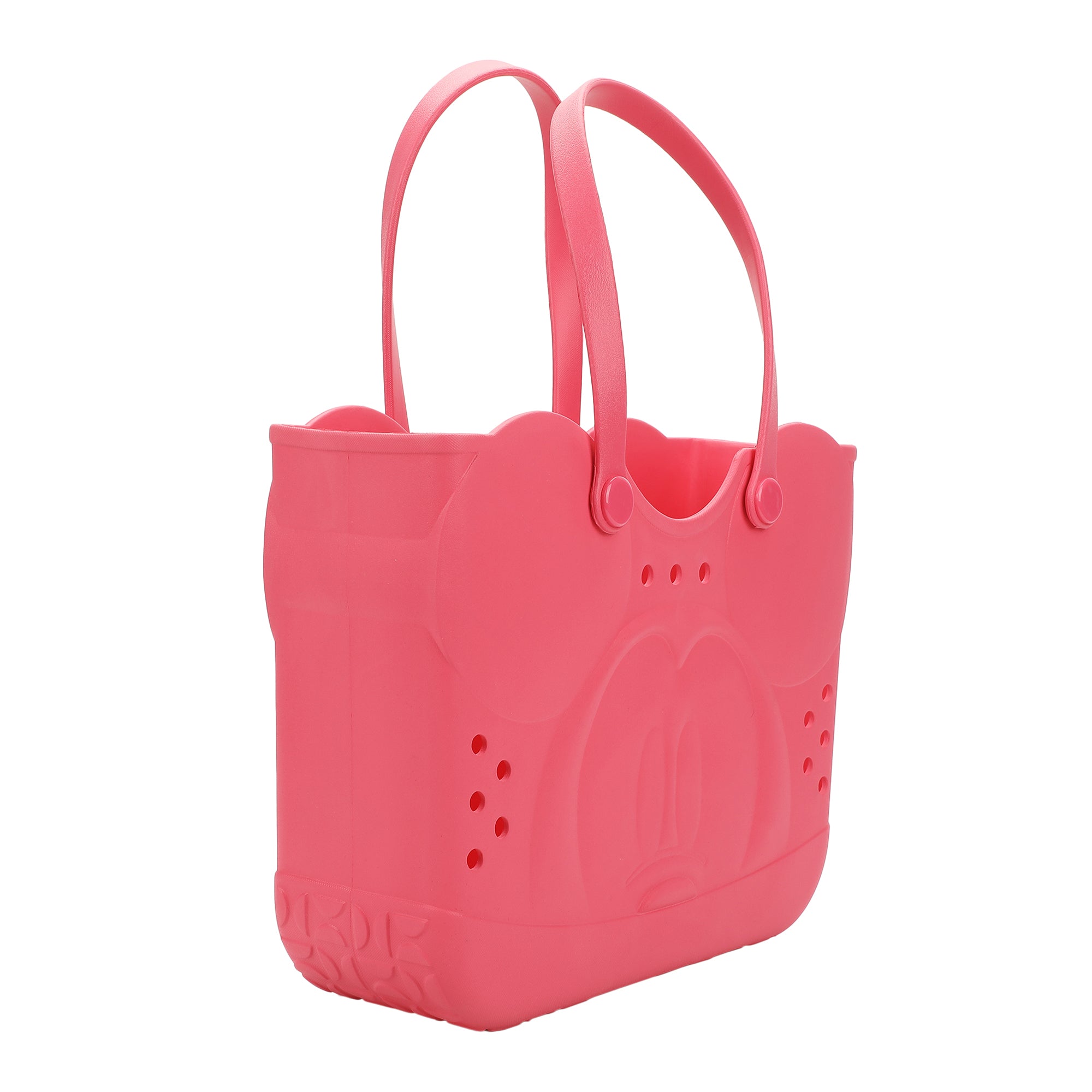 Mickey Mouse Character 16.5" Pink EVA Molded Tote Bag