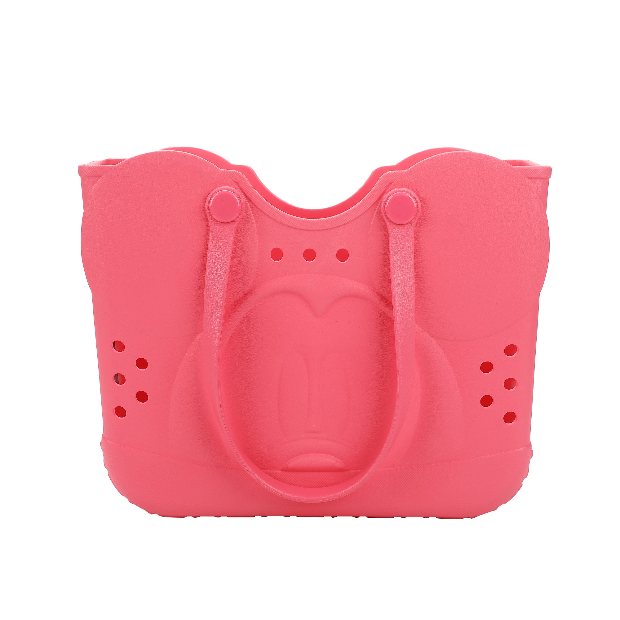 Mickey Mouse Character 16.5" Pink EVA Molded Tote Bag