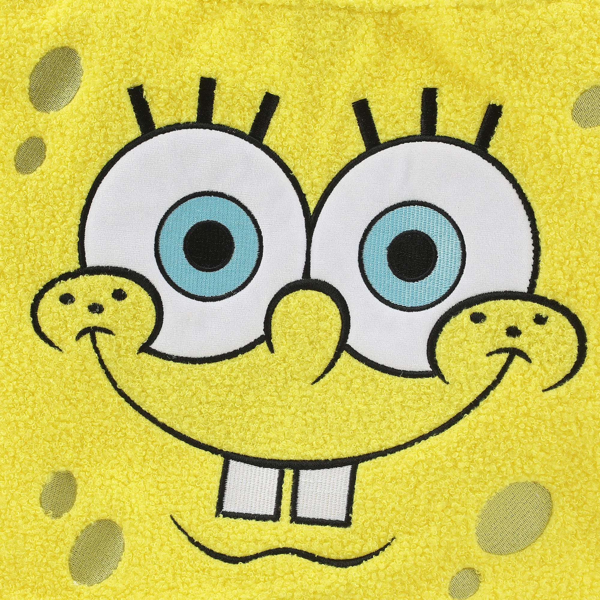 Spongebob Squarepants Character Face Yellow 16" Tote Bag