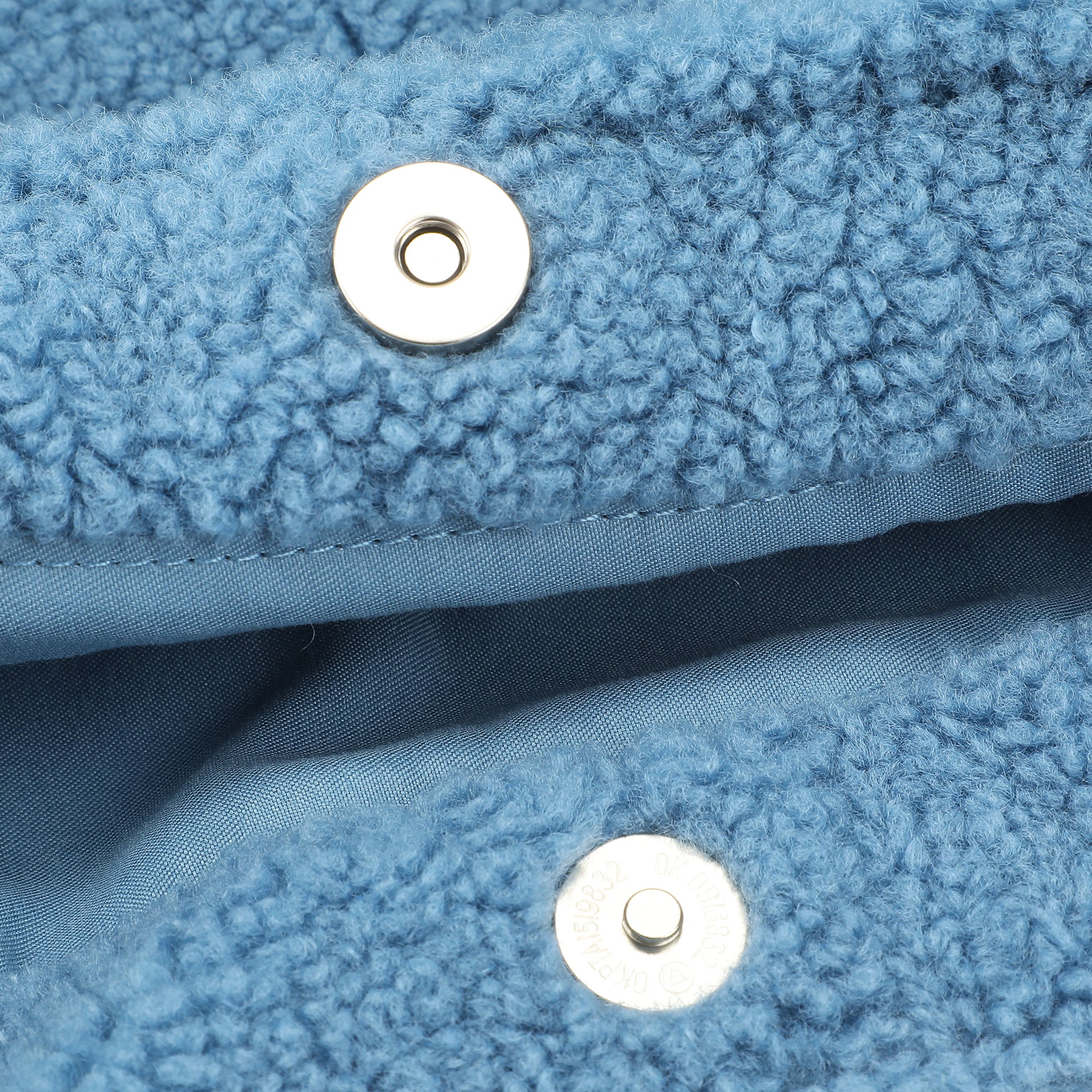 Lilo & Stitch Stitch Face Blue with 3D Ears 16" Plush shoulder bag large Tote Handbag