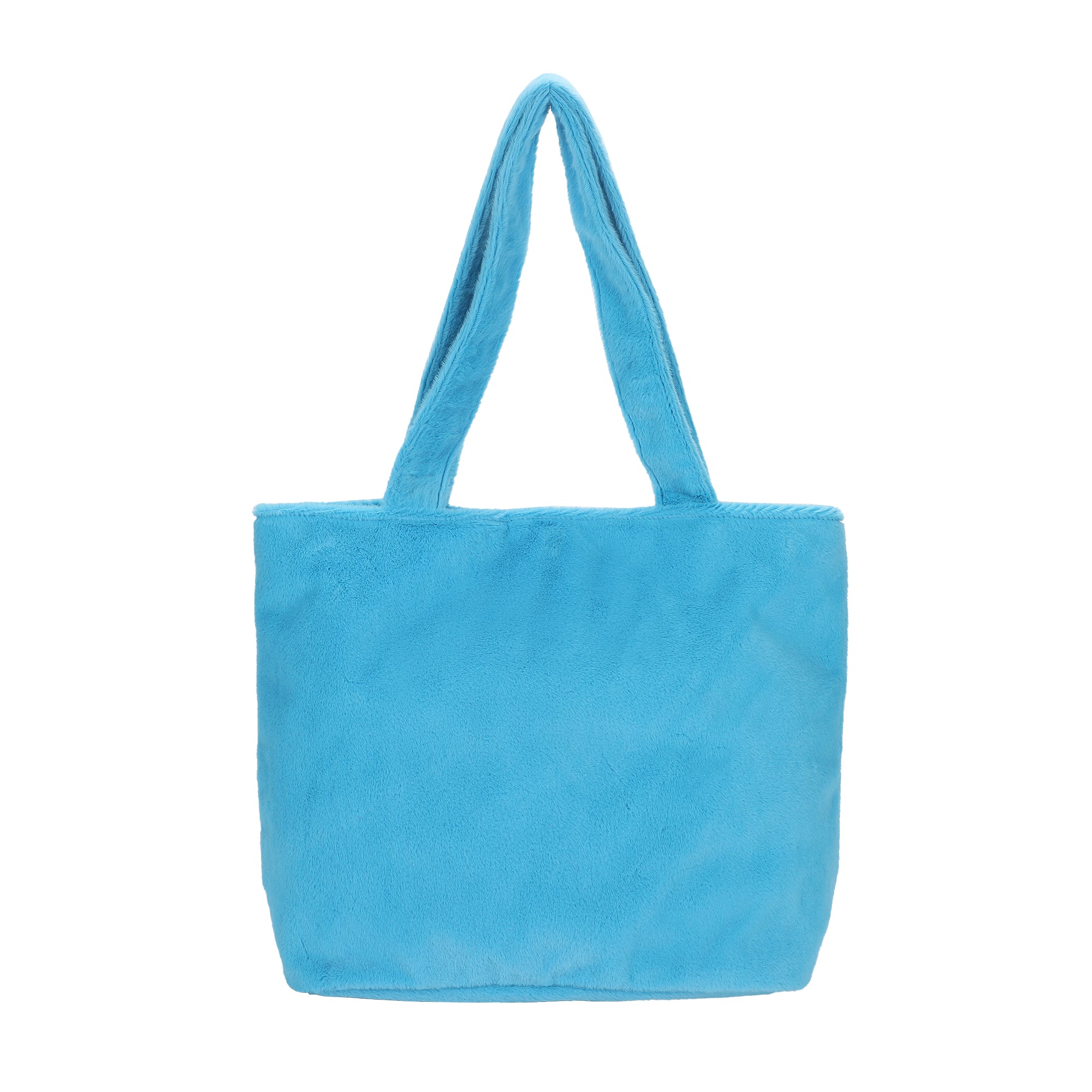 Sesame Street Cookie Monster Fuzzy Tote Bag