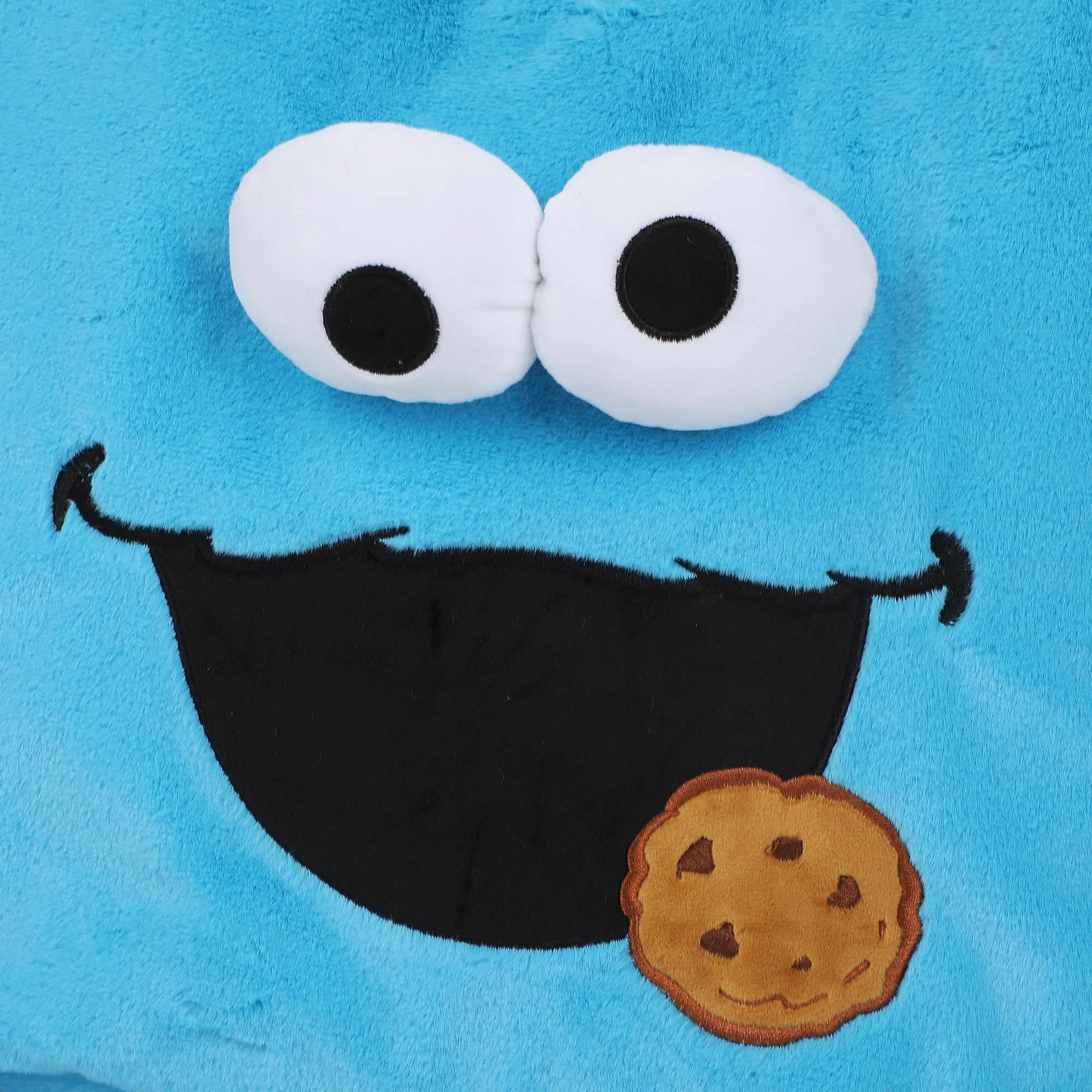 Sesame Street Cookie Monster Fuzzy Tote Bag