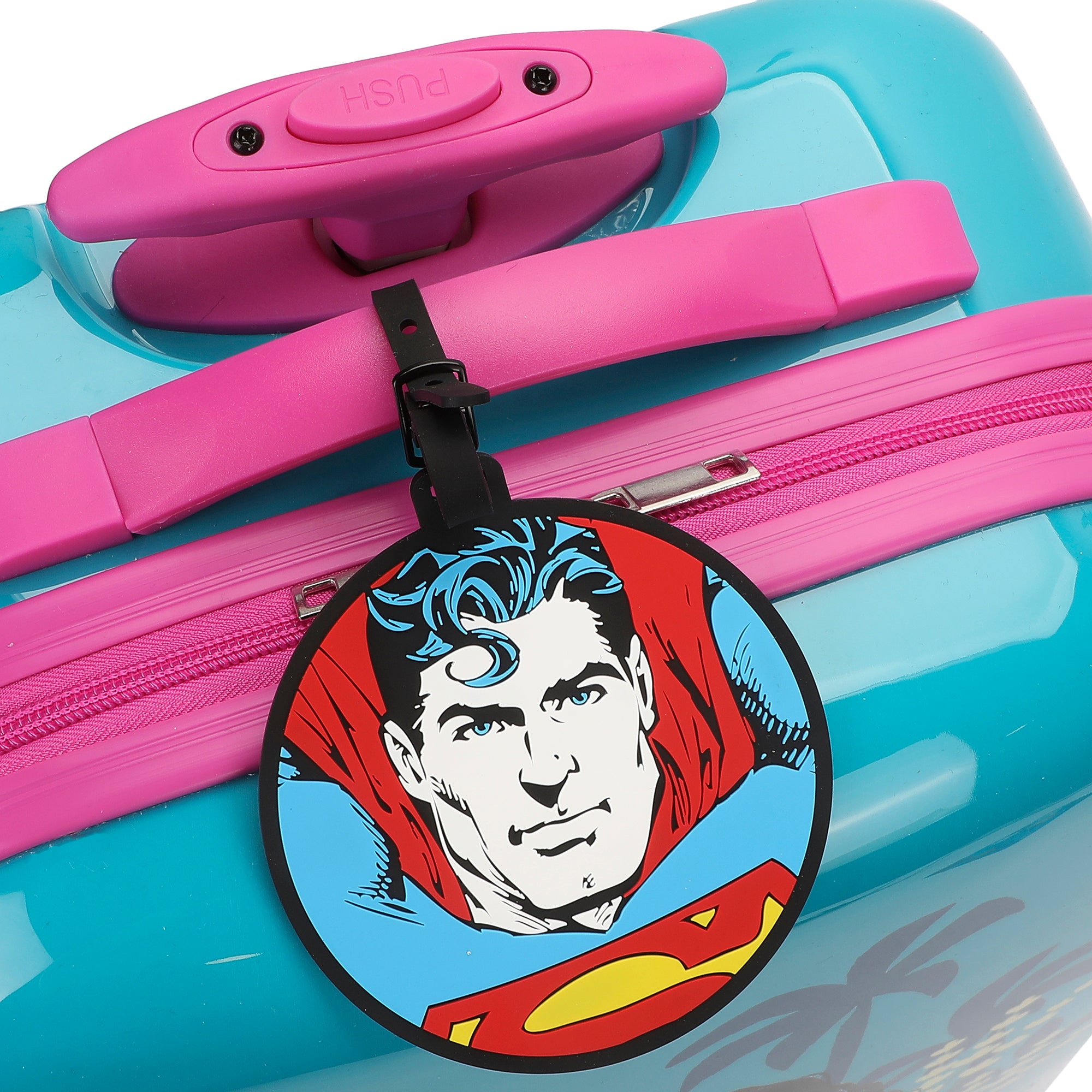 Superman Molded Rubber Luggage Tags (Set of 2)