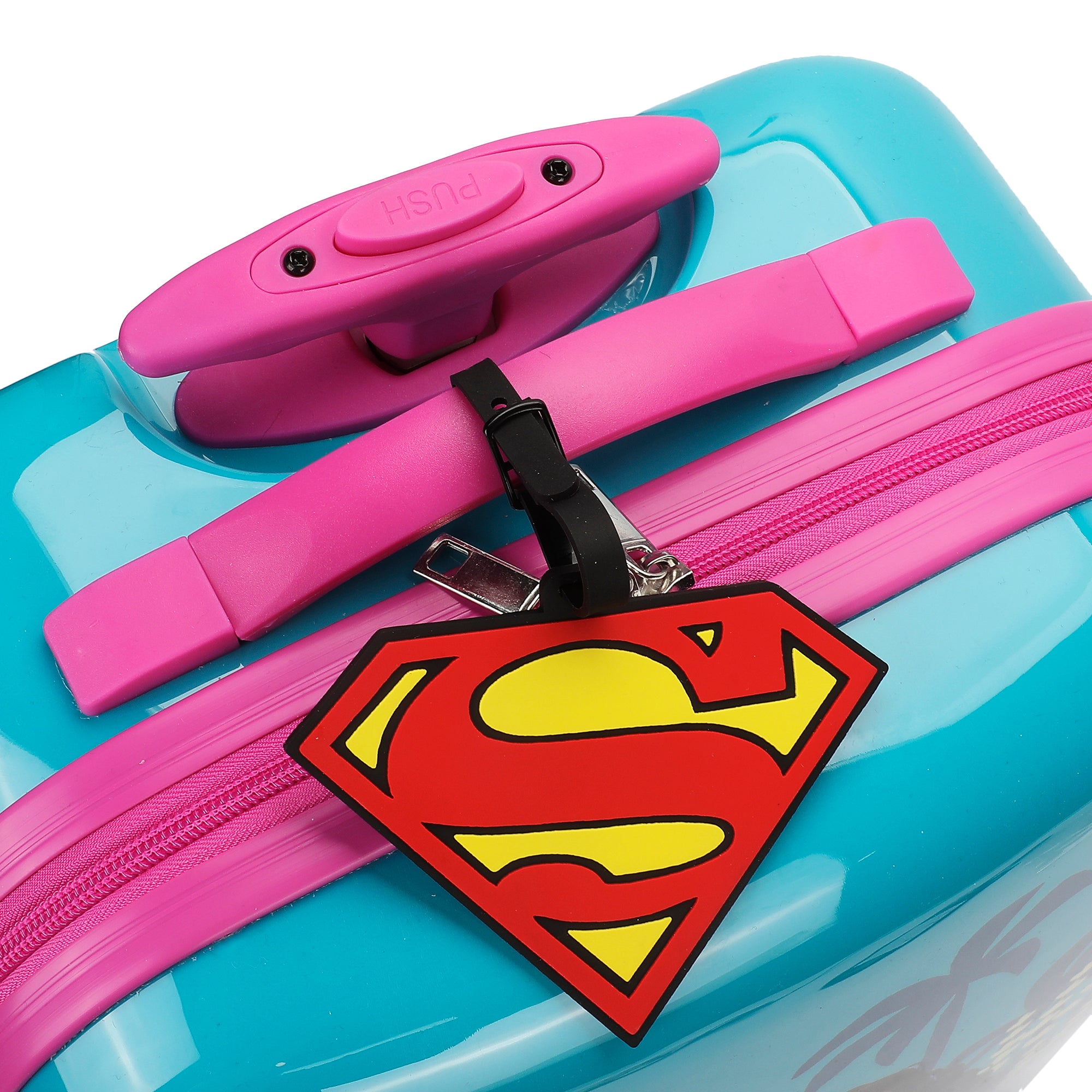 Superman Molded Rubber Luggage Tags (Set of 2)