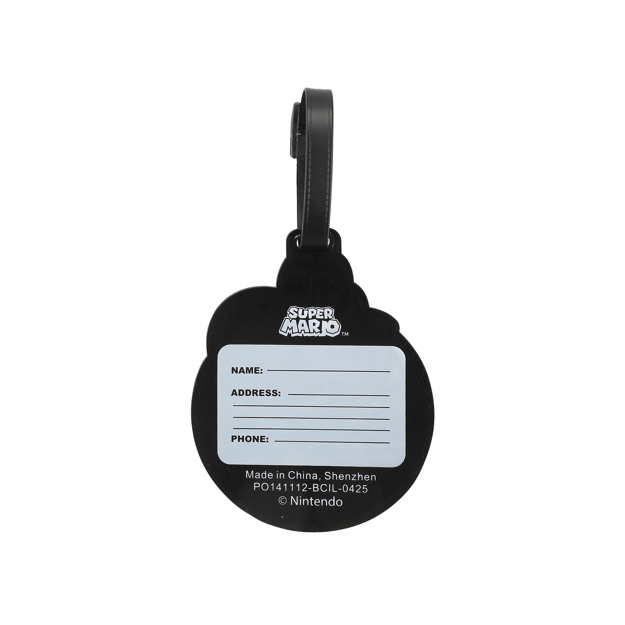 Super Mario Bros Toad & Yoshi 2-Pack Luggage Tag Set