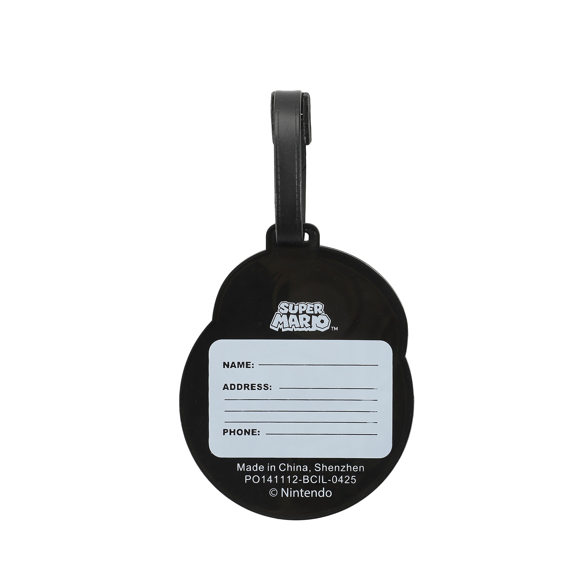 Super Mario Bros Toad & Yoshi 2-Pack Luggage Tag Set