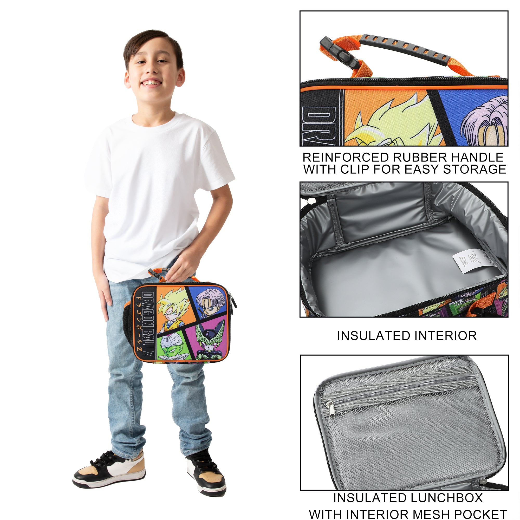 Dragon Ball Z Favorite Characters Insulated Lunch Kit