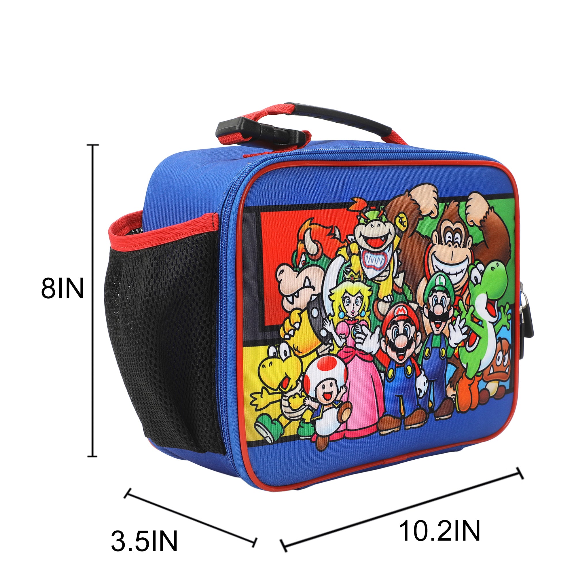 Super Mario Brothers Favorite Characters Insulated Lunch Kit
