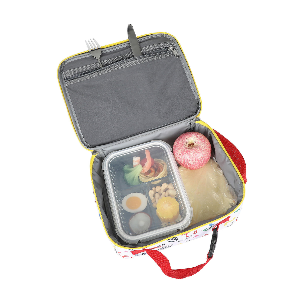 Toy Story Kids Lunch Bag with Reverse Printed PVC for School and On-the-Go Meals