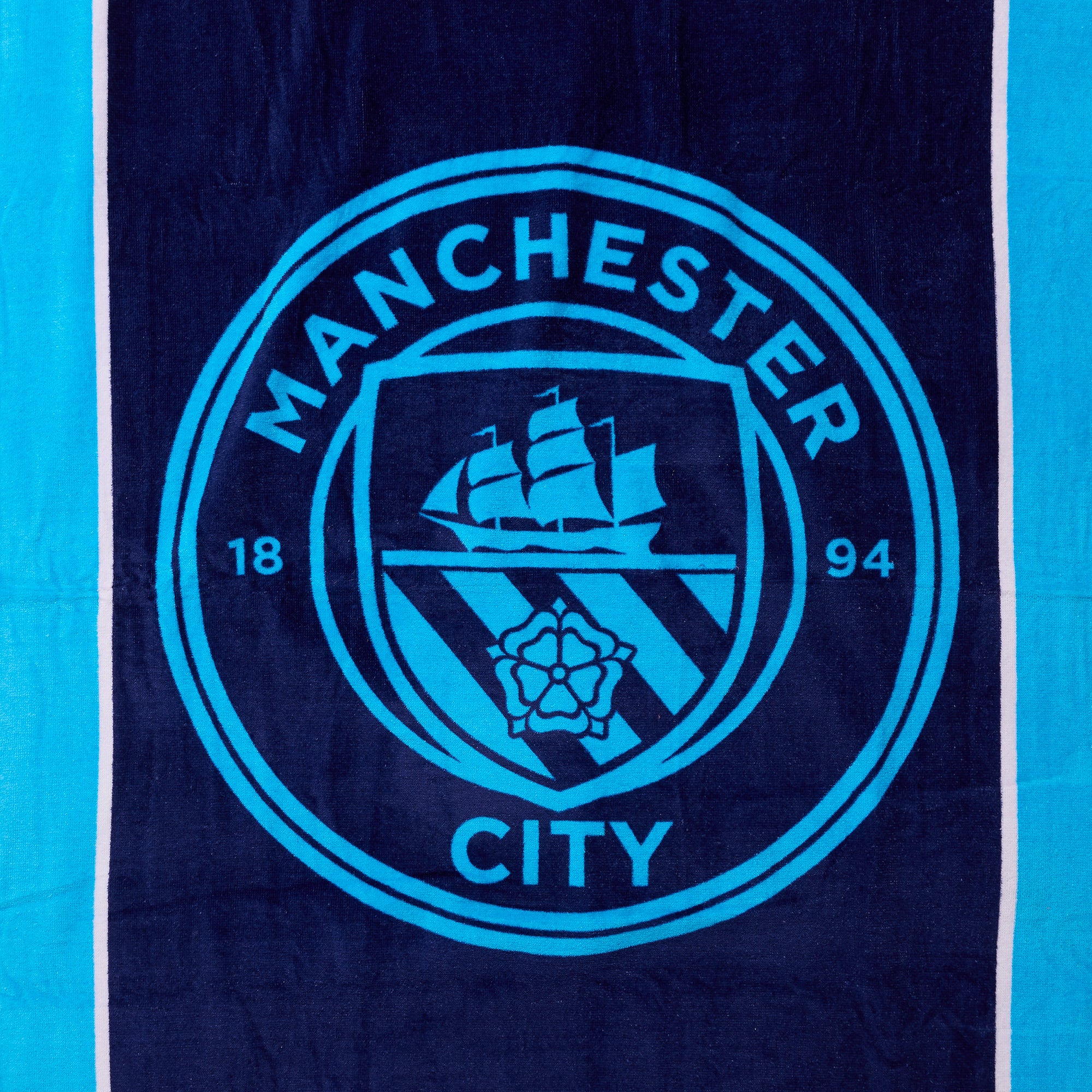 Manchester City FC Character World Official Towel (30 x 60 Inches)