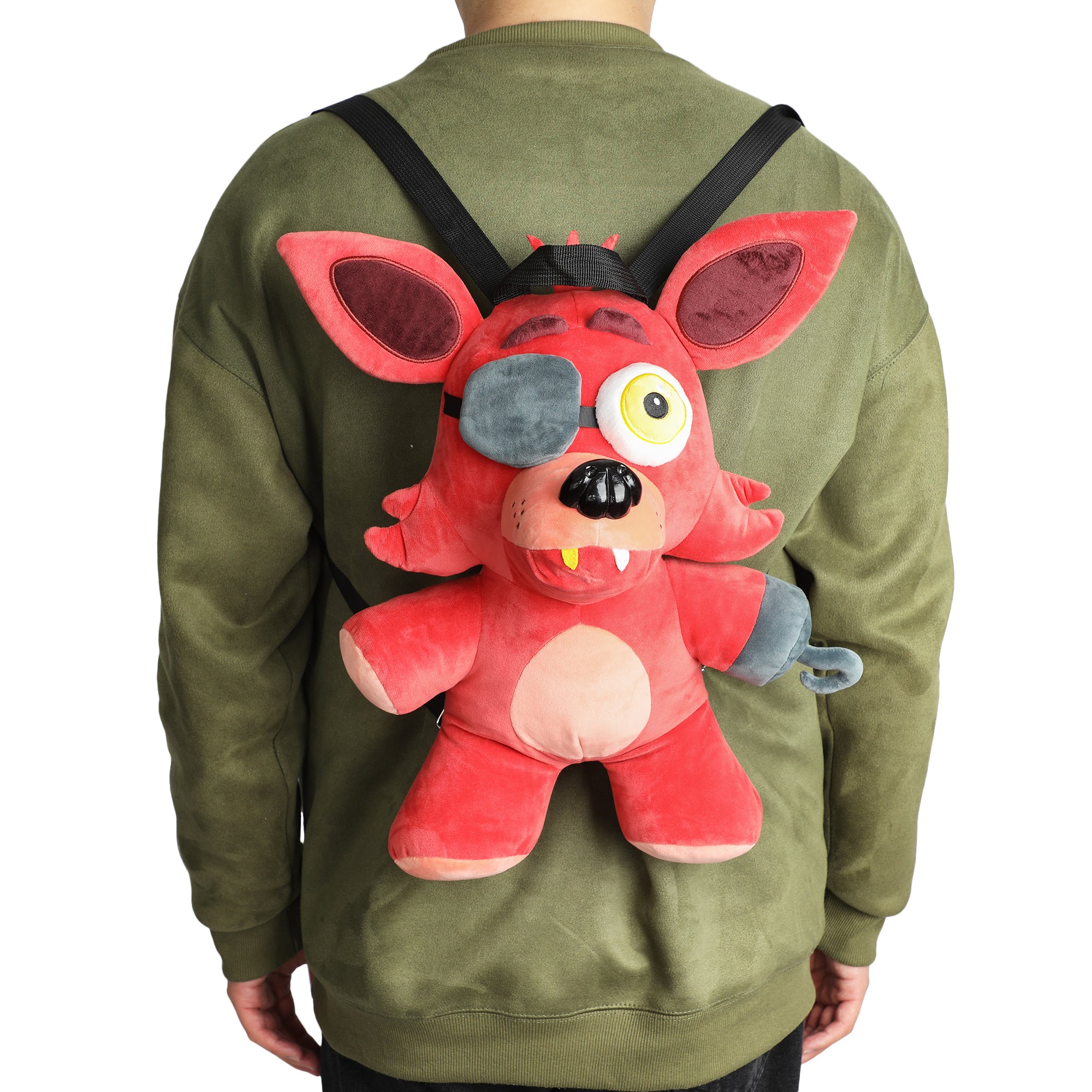 Five Nights at Freddy's Foxy Youth 16" Plush Character Backpack