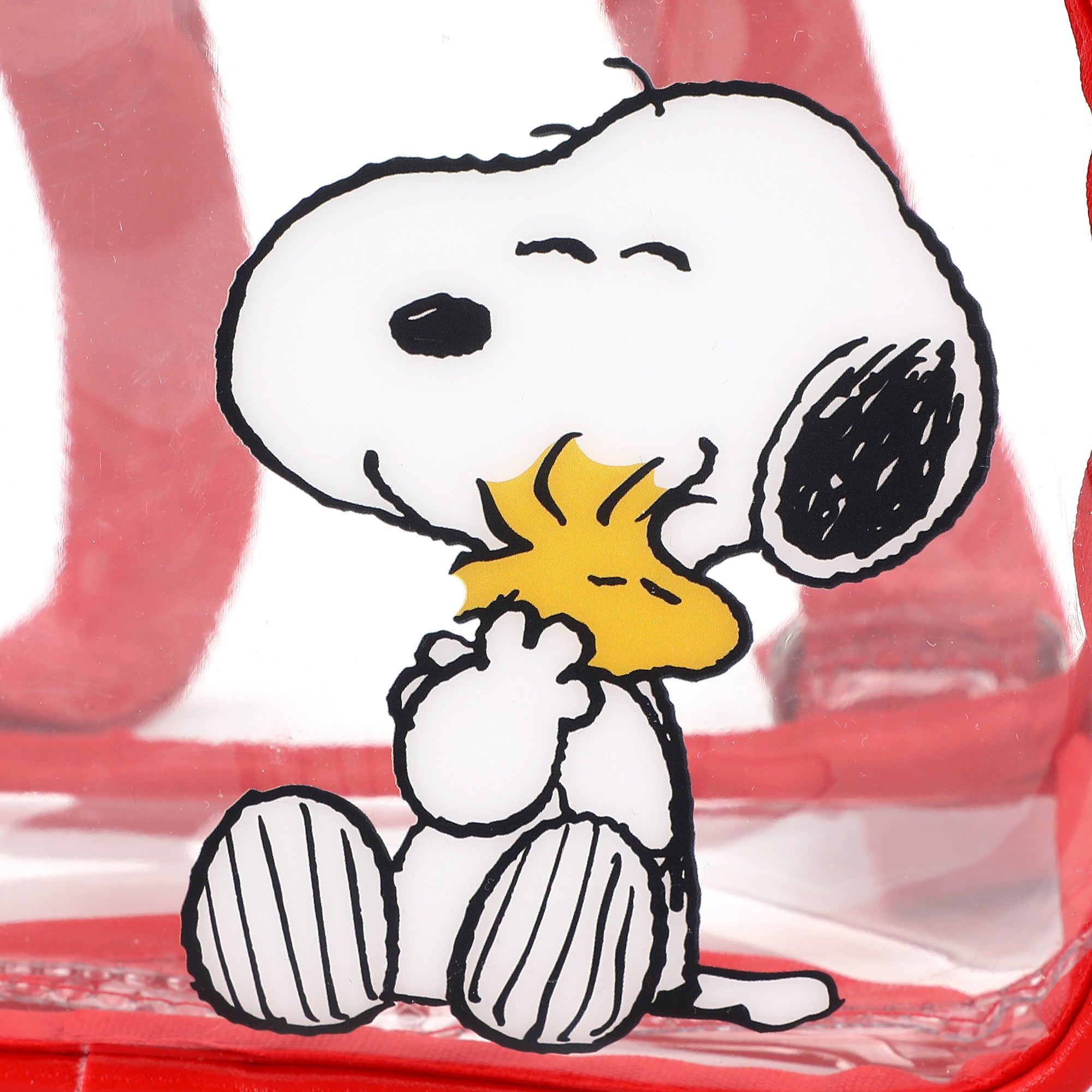 Peanuts Snoopy & Woodstock Clear 10” Adult Mini Backpack