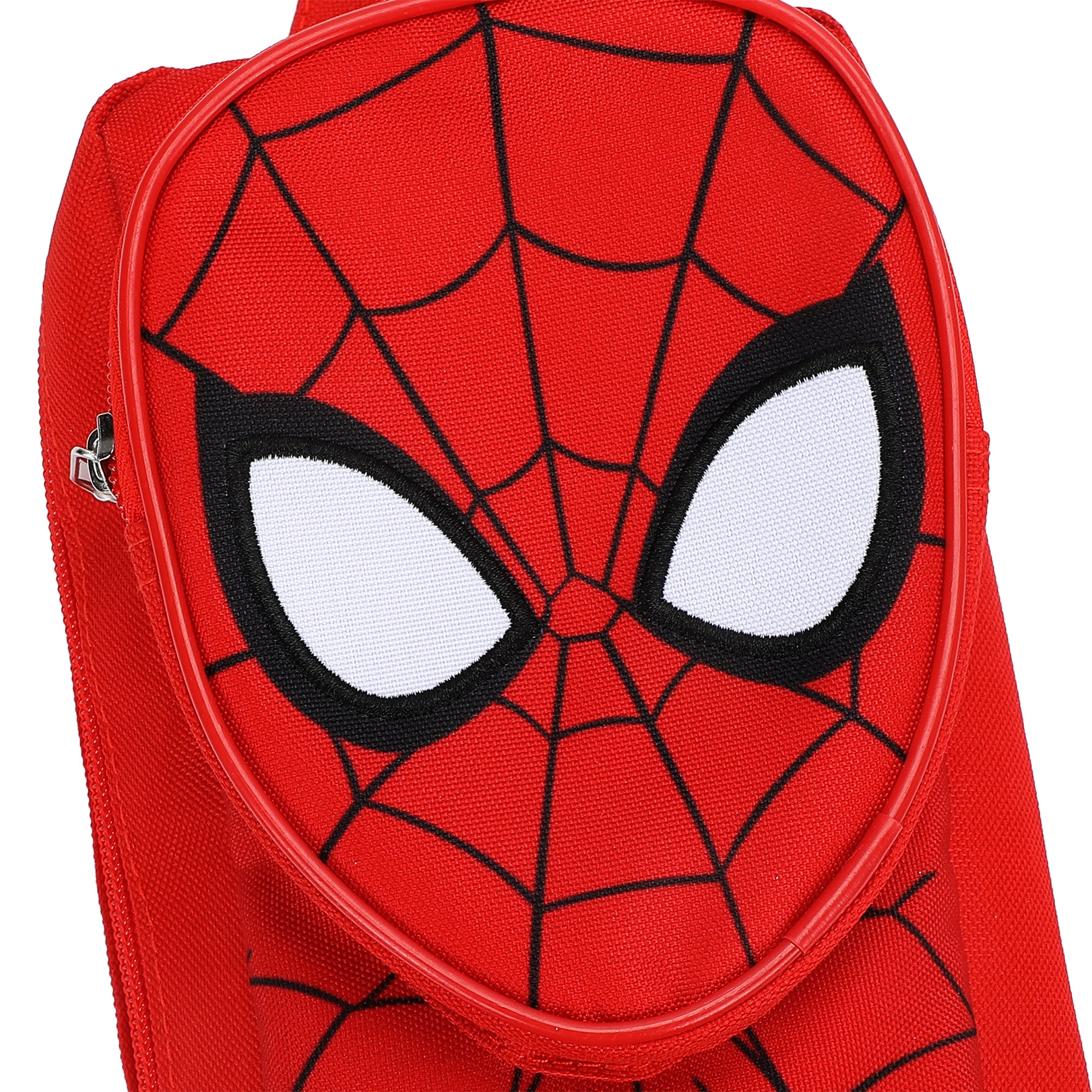 Spider-Man 3D Character Crossbody Sling Bag With Adjustable Strap