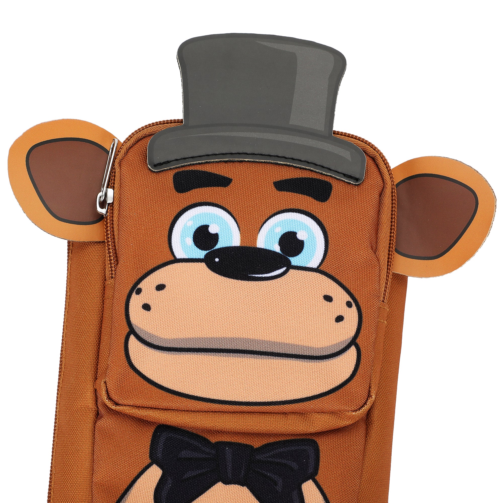 Five Nights at Freddy’s Freddy Fazbear Crossbody Sling Bag With Adjustable Strap