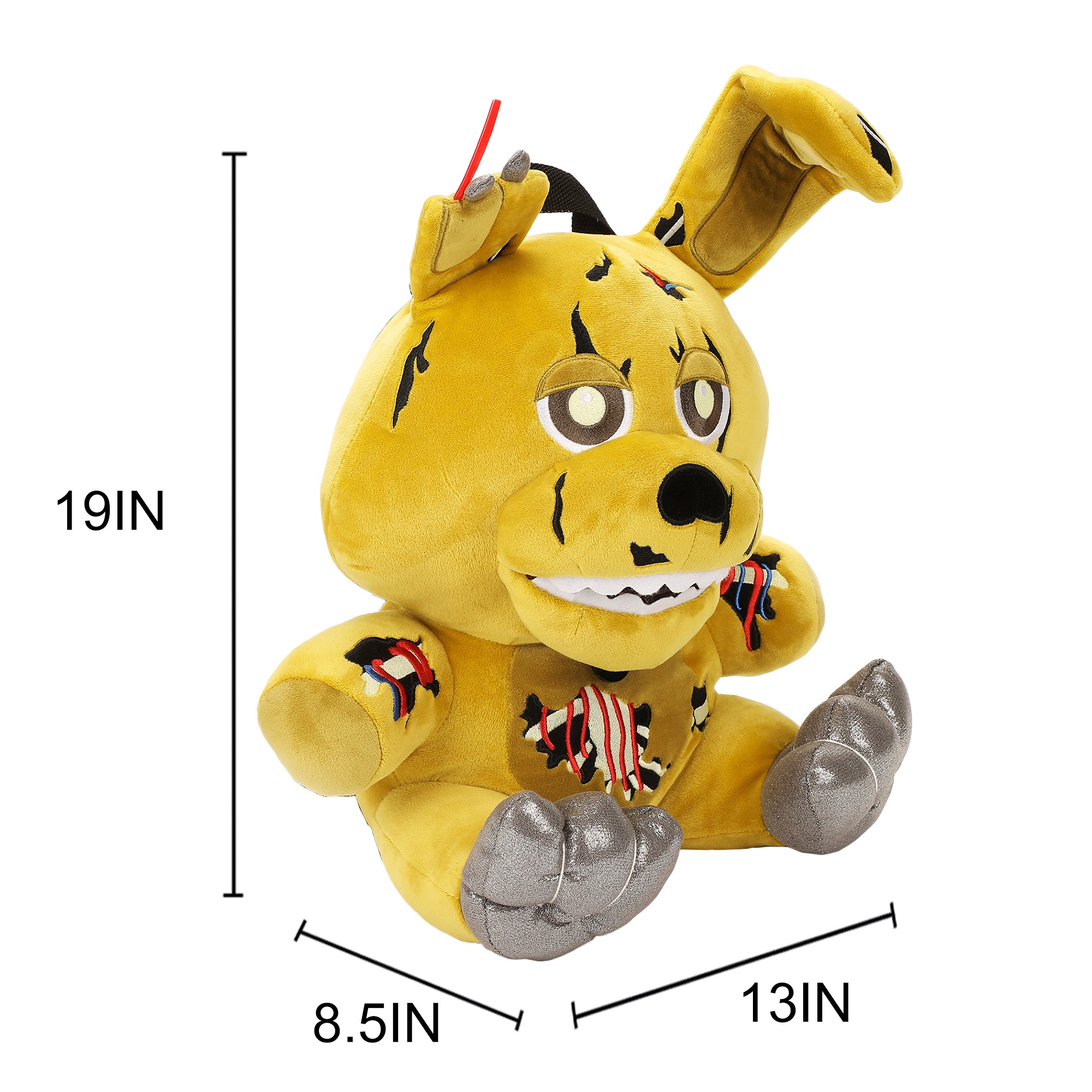 Five Nights at Freddy’s Springtrap Plush Mini Backpack with Glow-in-the-Dark Details
