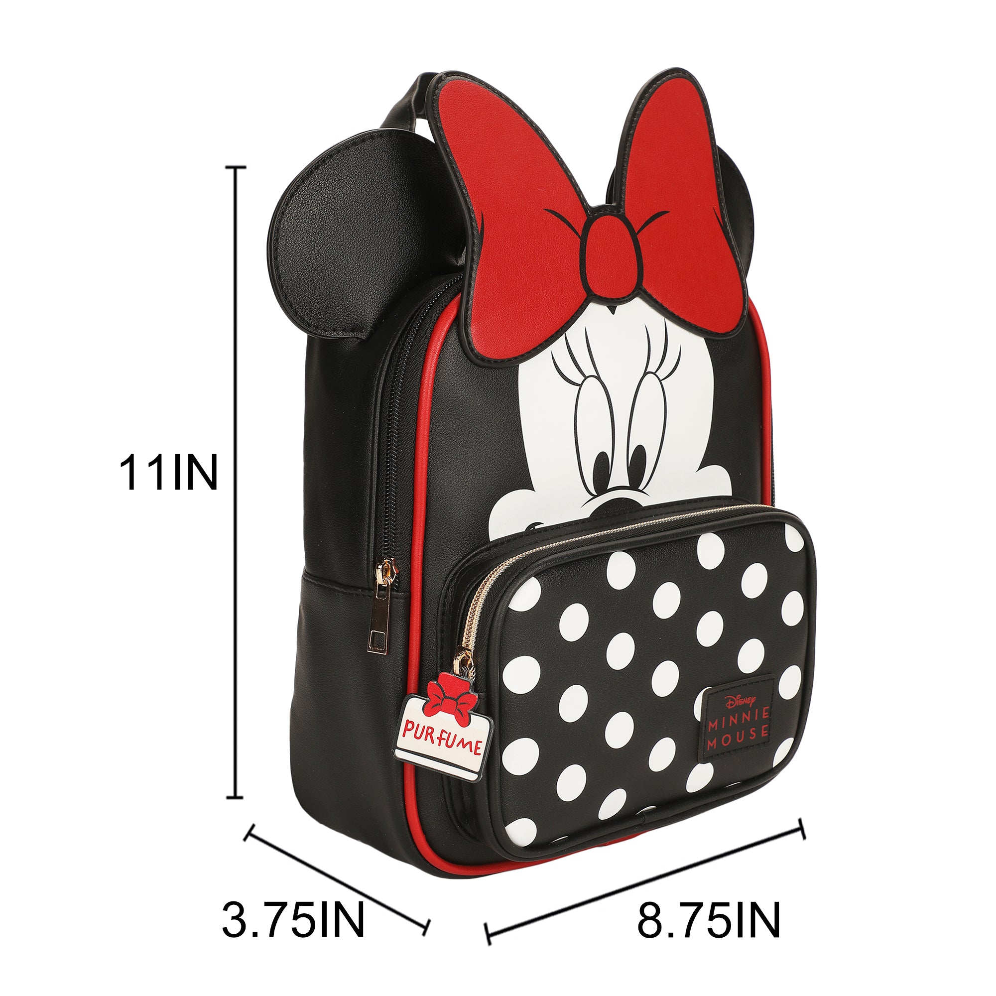 jansport backpack minnie mouse Minnie Mouse Classic 11" Women's Mini Backpack – Bioworld