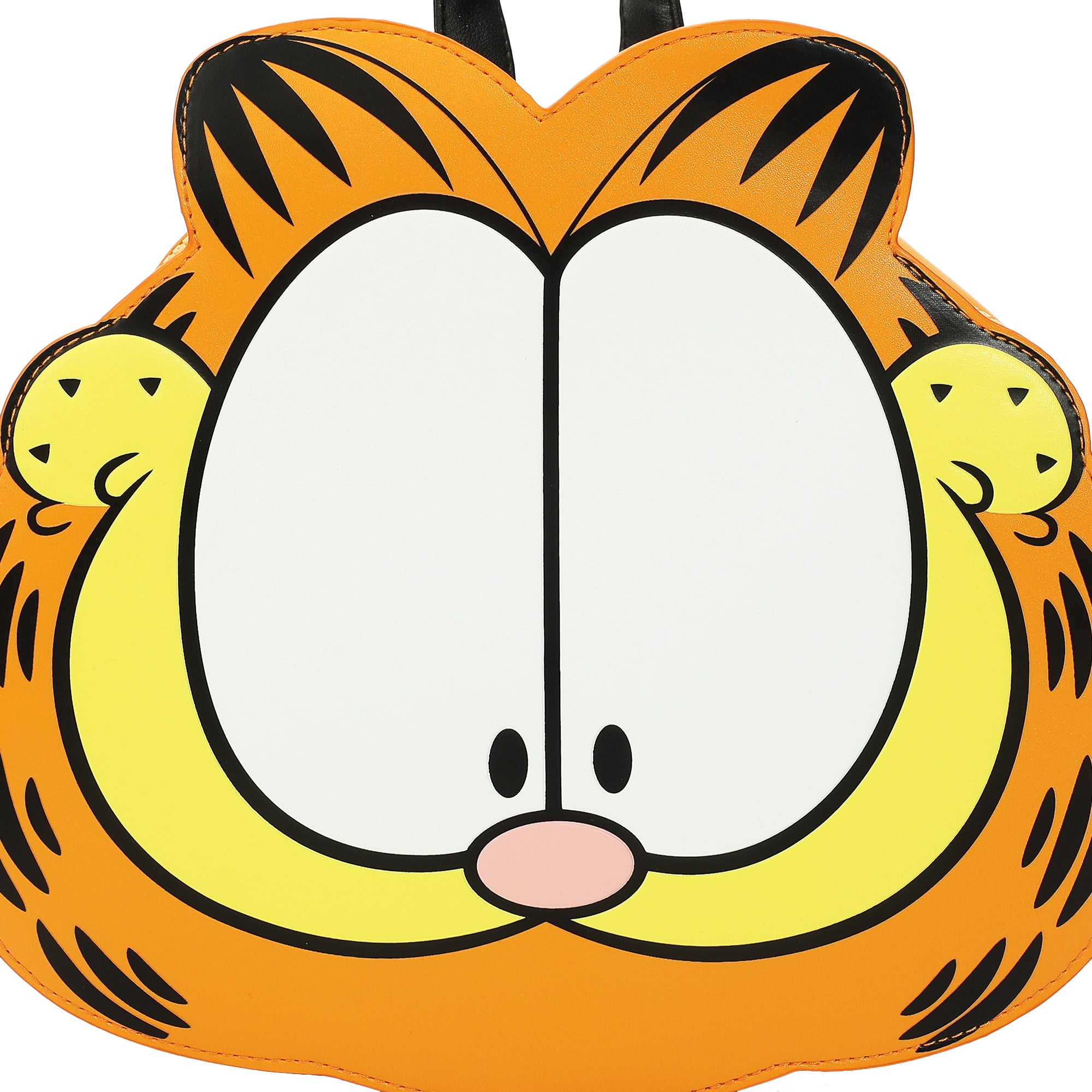 Garfield Character Head Orange 9" Adult Mini Novelty Backpack