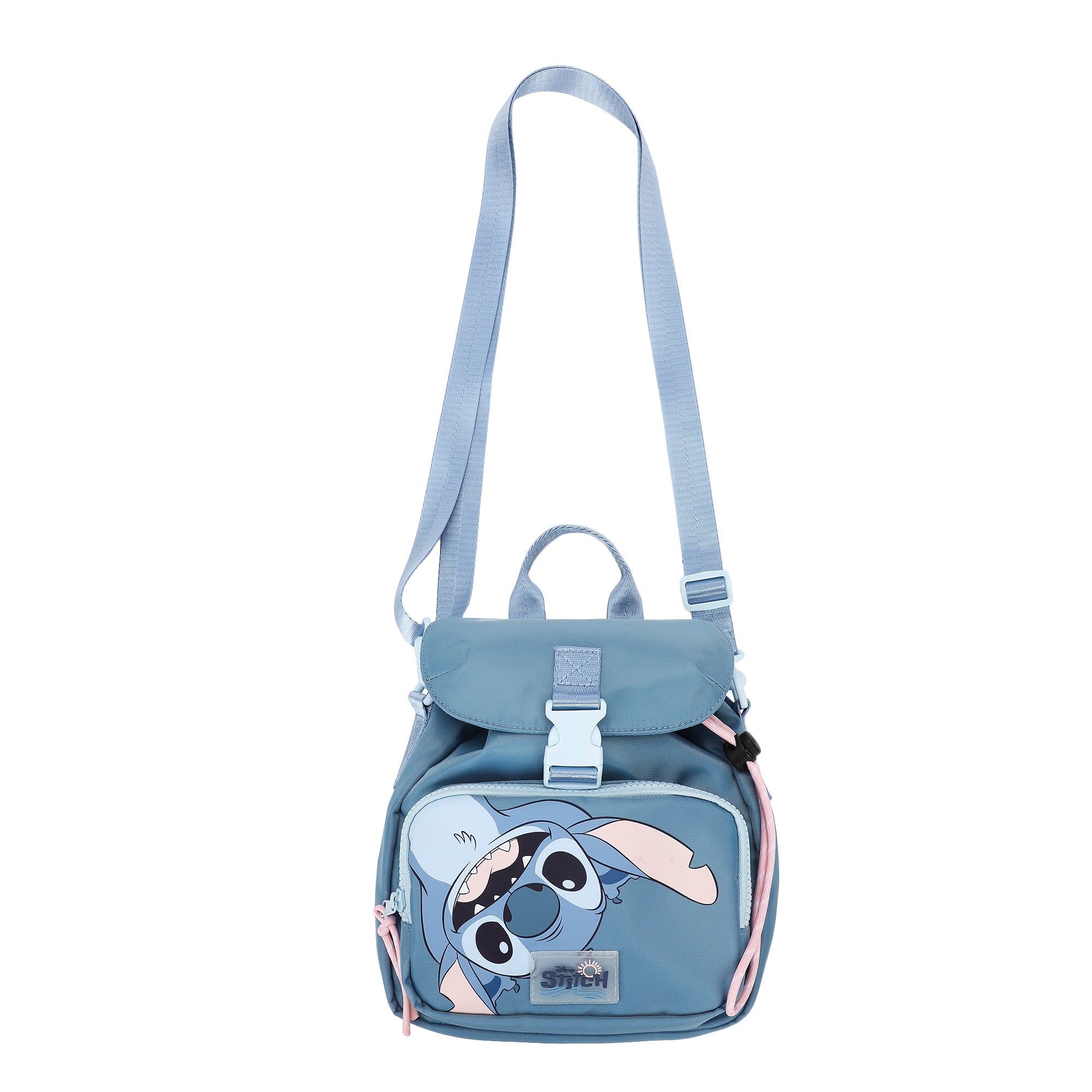 Lilo & Stitch Upside-Down Stitch Blue 8" Mini Backpack