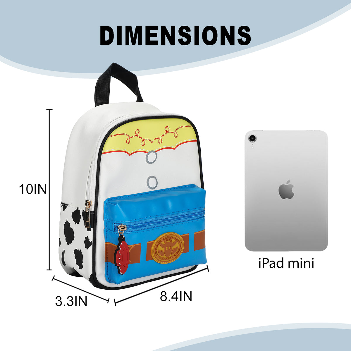 Toy Story Jessie-Inspired 11" Women's Mini Backpack