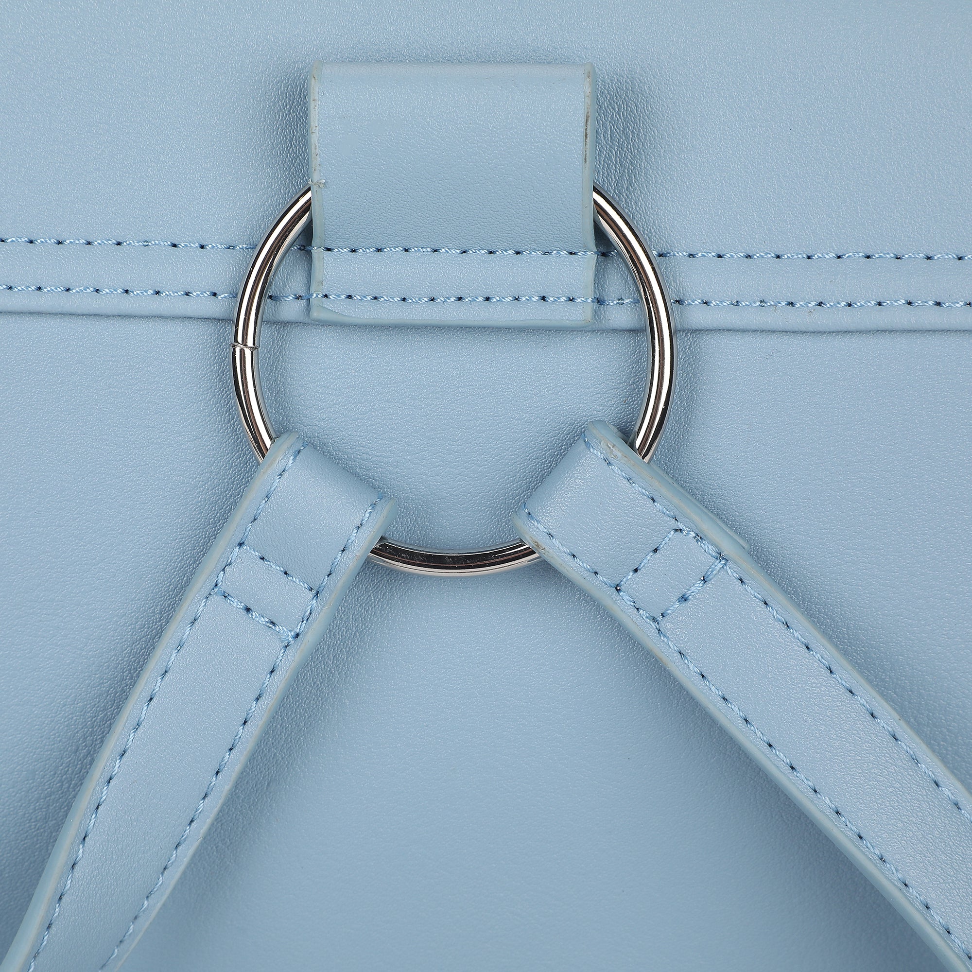 Disney Lilo & Stitch Faux Leather Mini Backpack with Floral Print and Embroidered Details