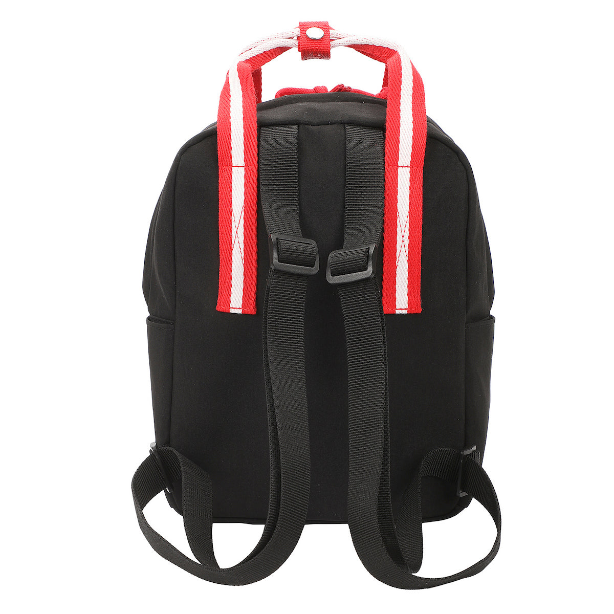 Disney Mickey Mouse Logo Cotton Canvas Women's Black Mini Backpack